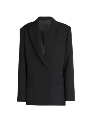 Bally single-breasted ripstop coat - Black