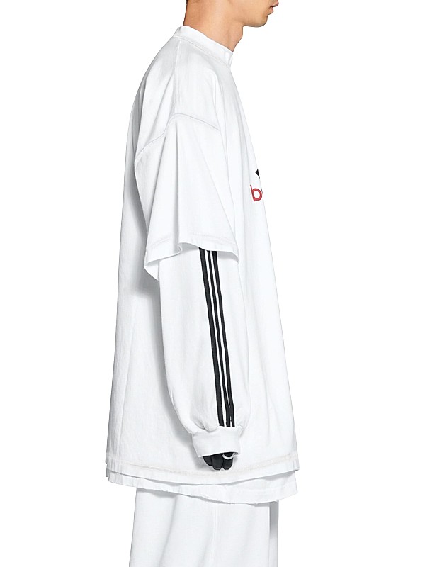 Shop Balenciaga Adidas Balenciaga T-shirt Oversized | Saks Shop Balenciaga Adidas Balenciaga T-shirt Oversized | Saks