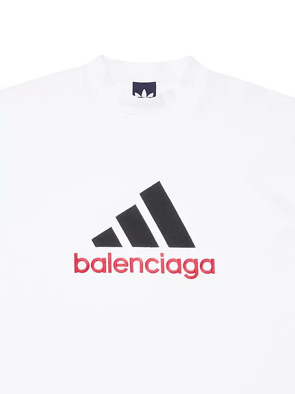 Shop Balenciaga Adidas Balenciaga T-shirt Oversized | Saks Fifth 