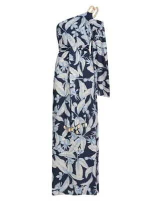 Shop Alexis Randi One-Shoulder Maxi Dress | Saks Fifth Avenue