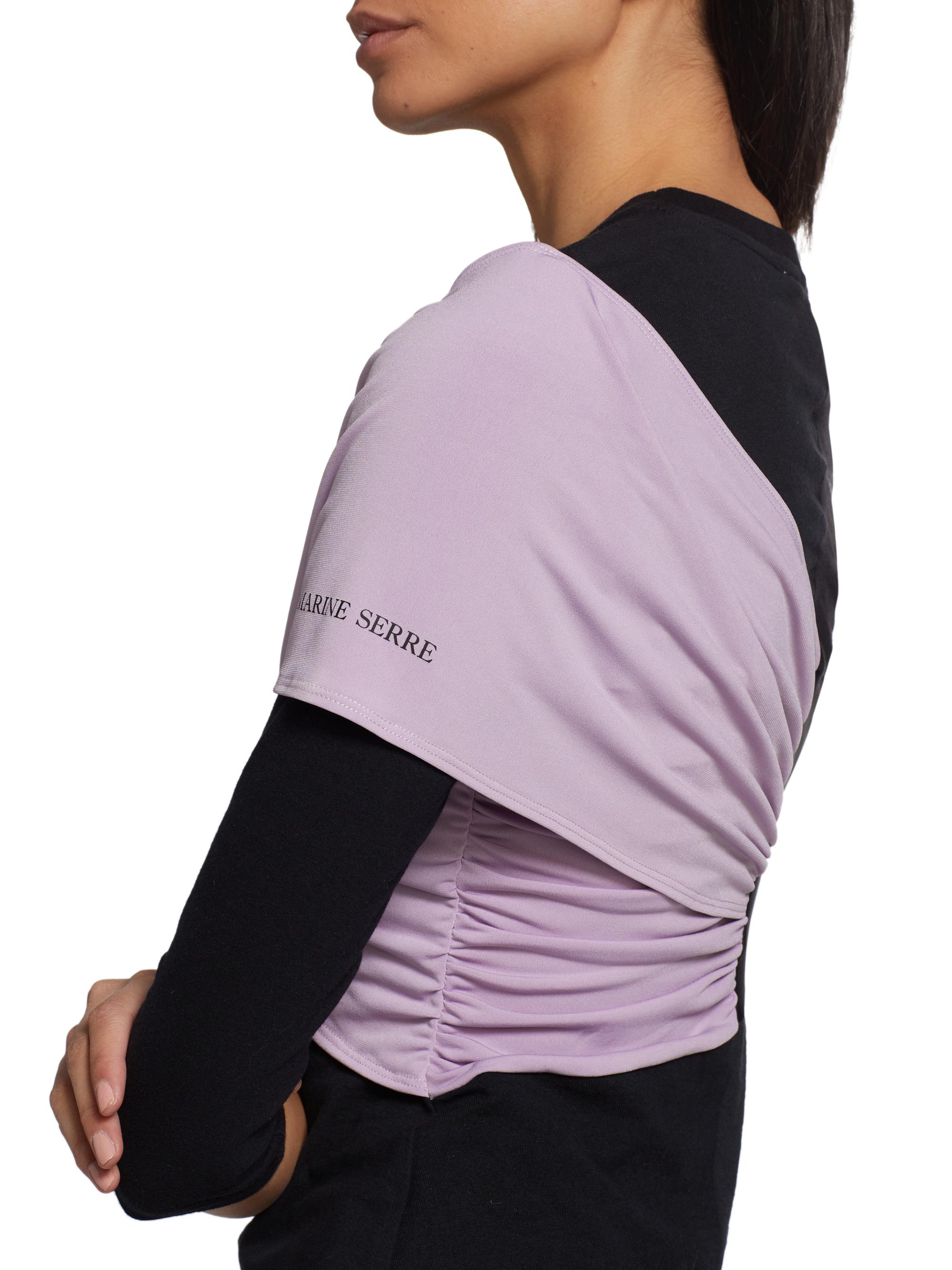 Marine Serre Asymmetric Graphic Top | Saks Fifth Avenue