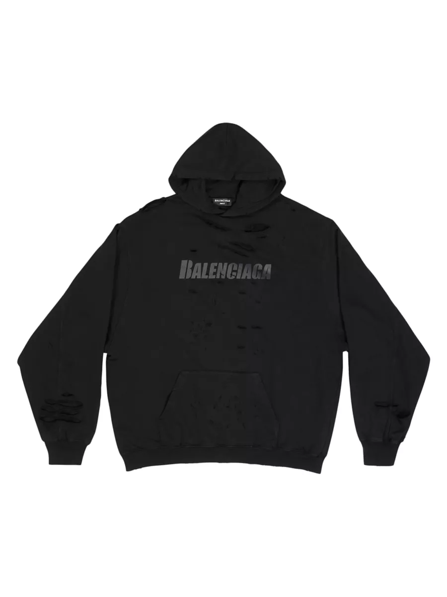 Shop Balenciaga Destroyed Hoodies | Saks Fifth Avenue Shop Balenciaga Destroyed Hoodies | Saks Fifth Avenue