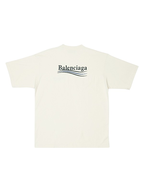 Shop Balenciaga Political Campaign T-Shirt Large Fit | Saks Shop Balenciaga Political Campaign T-Shirt Large Fit | Saks