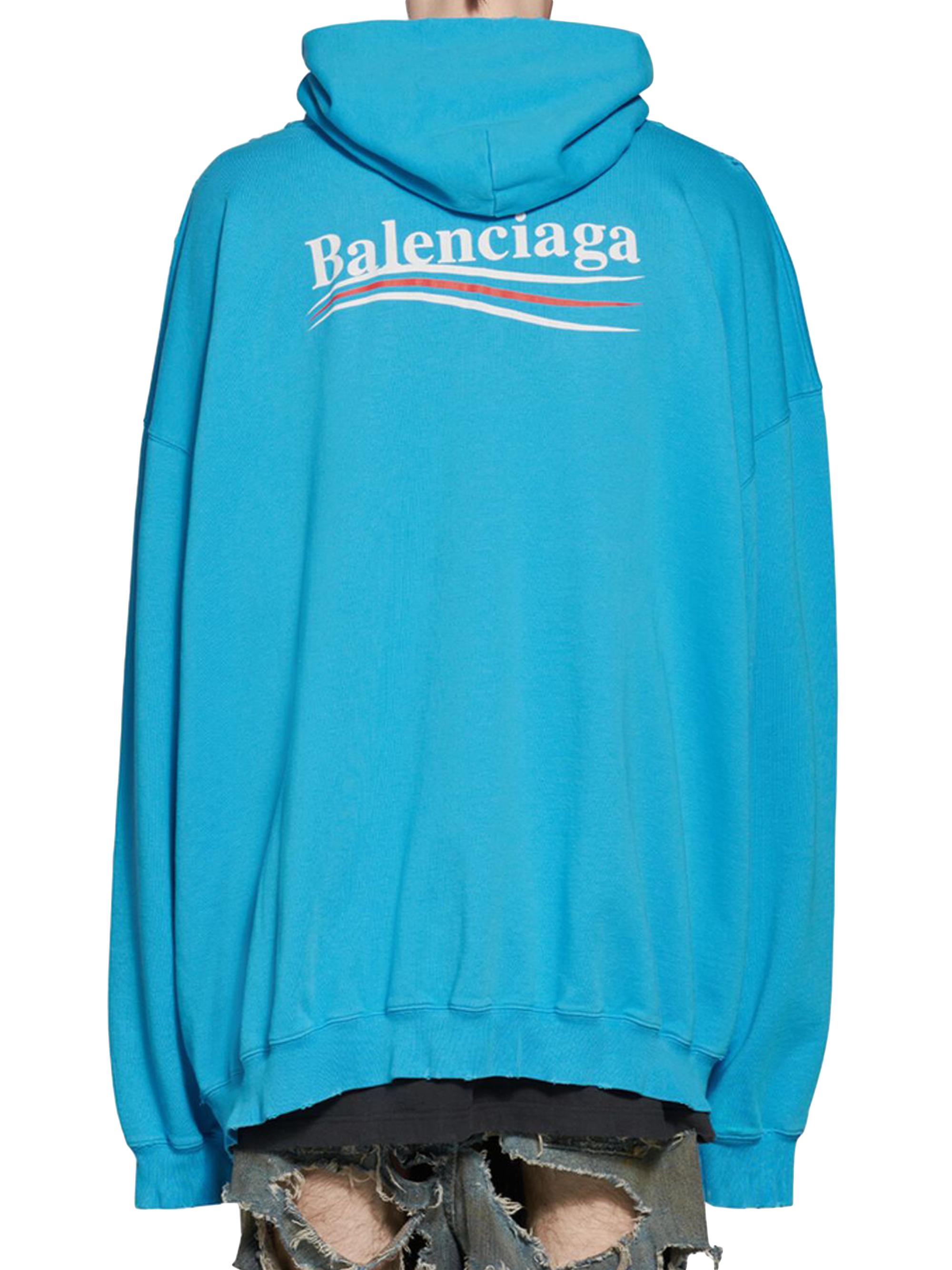Balenciaga Political Campaign Hoodie Large Fit | Saks Fifth Avenue