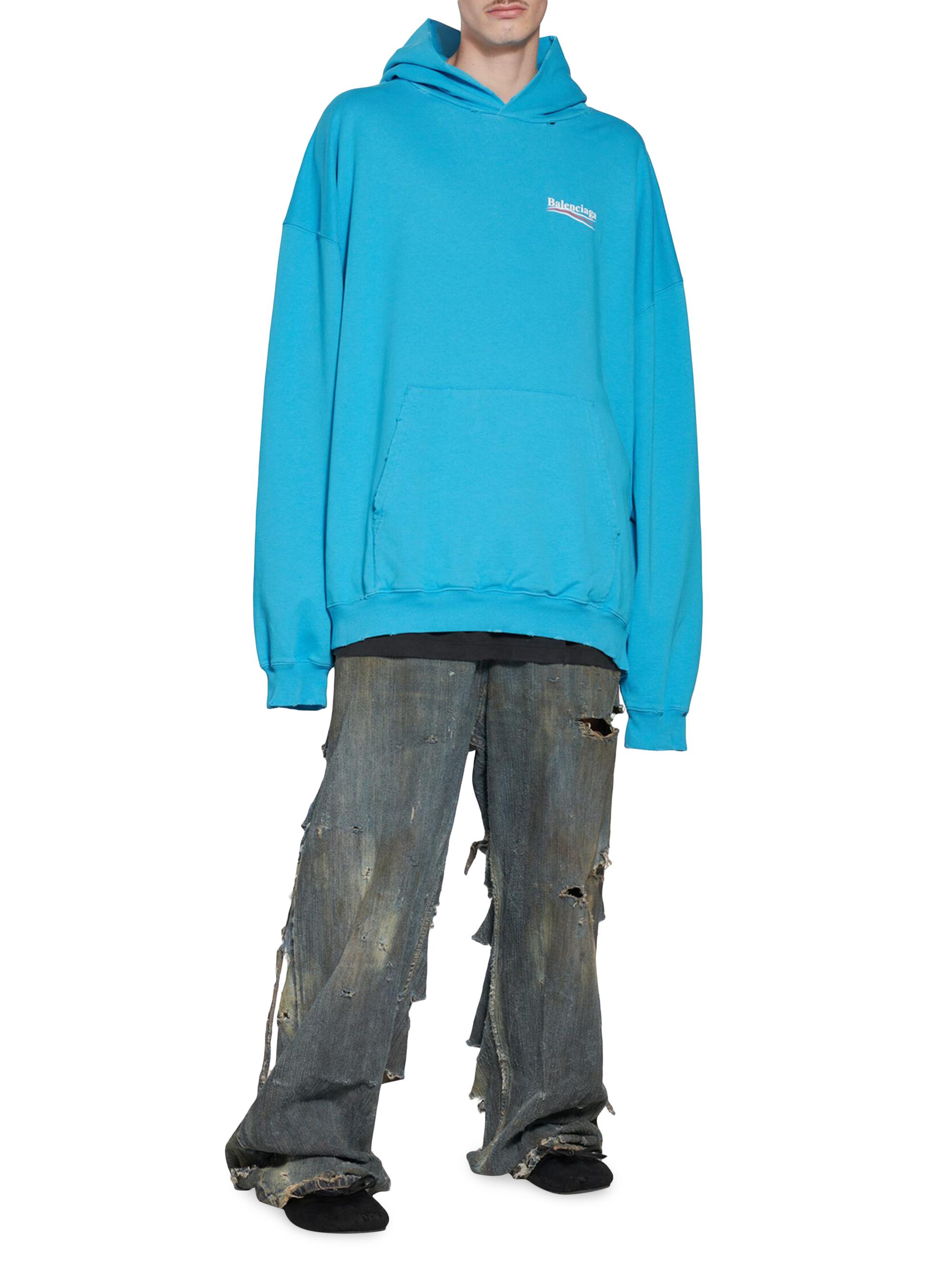 Balenciaga Political Campaign Hoodie Large Fit | Saks Fifth Avenue