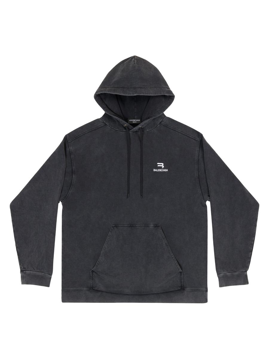 Balenciaga Sporty B Medium Fit Hoodie | Saks Fifth Avenue