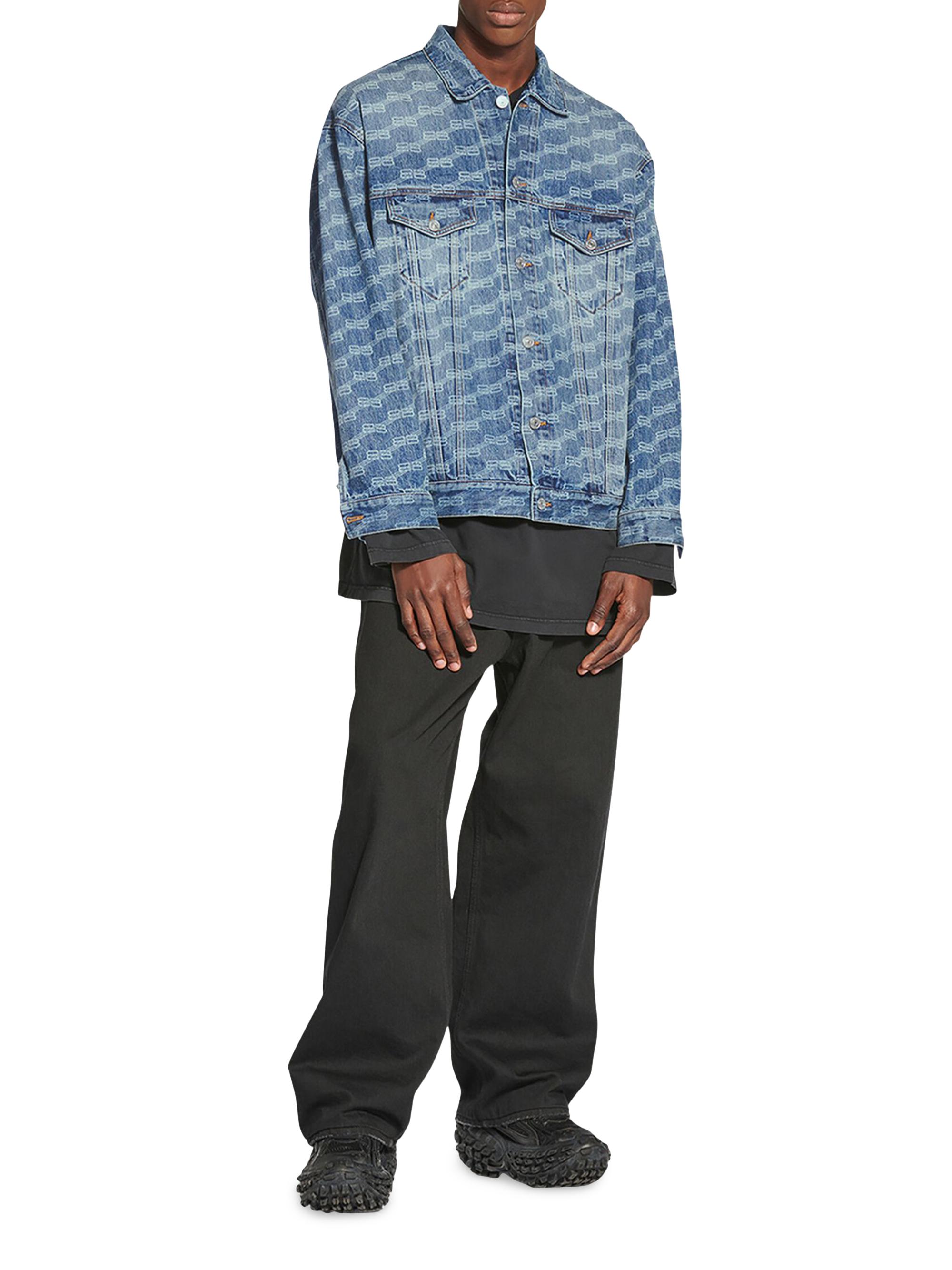 Balenciaga BB Monogram Large Fit Jacket | Saks Fifth Avenue