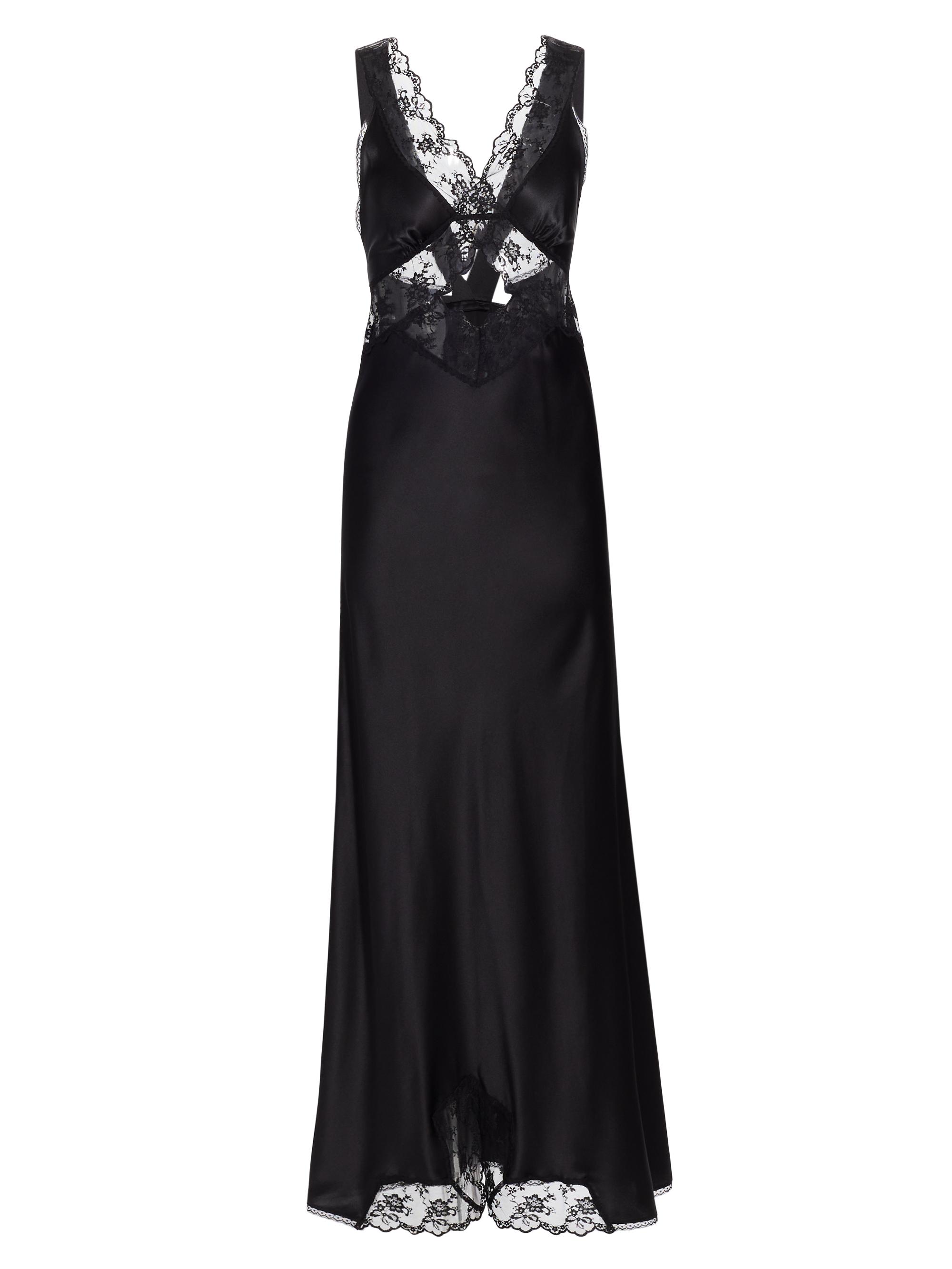 SIR. Women's Aries Lace Cut-Out Gown - Black
