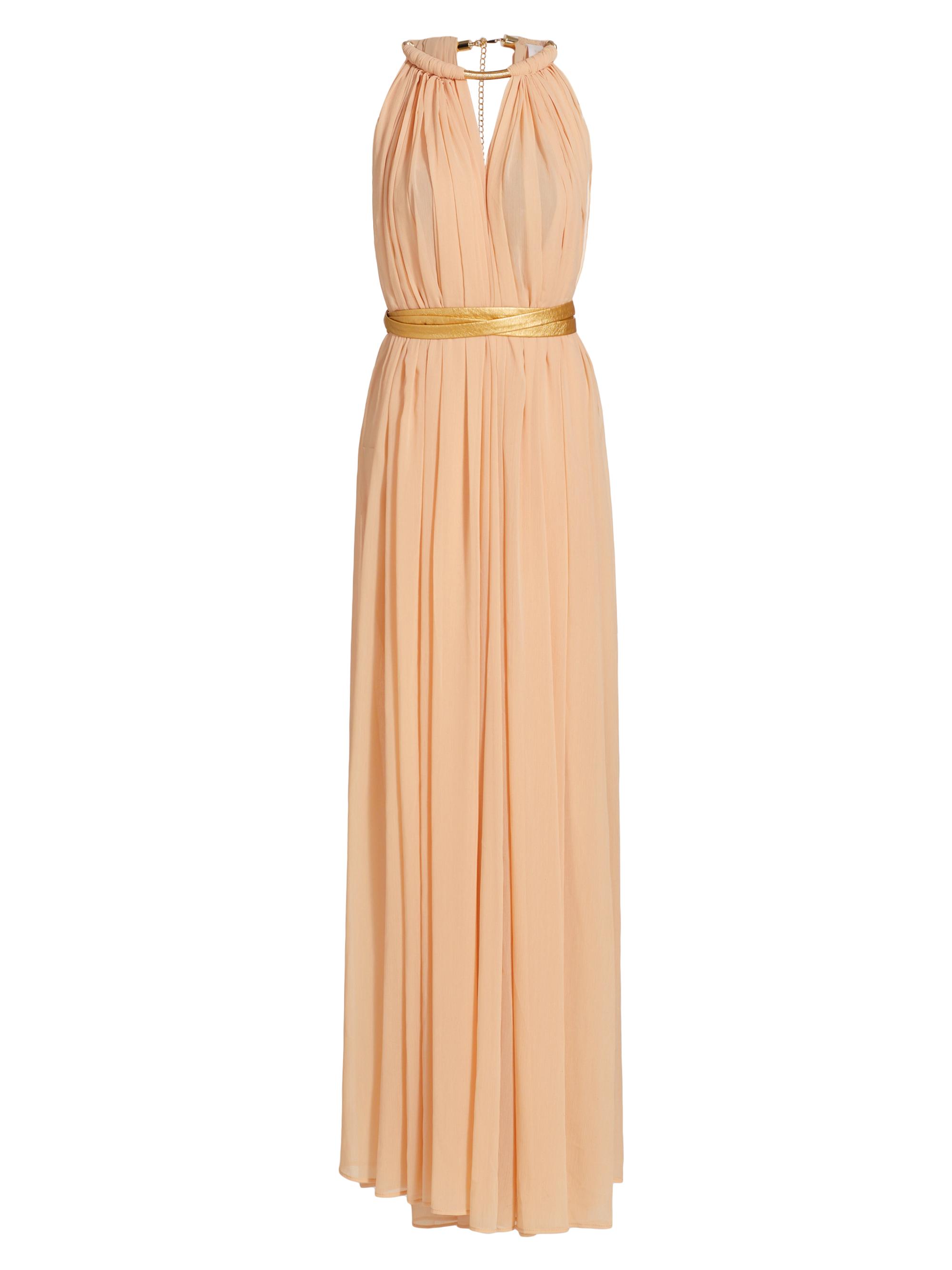Bronx and Banco Women's Japera Halterneck Gown - Pink