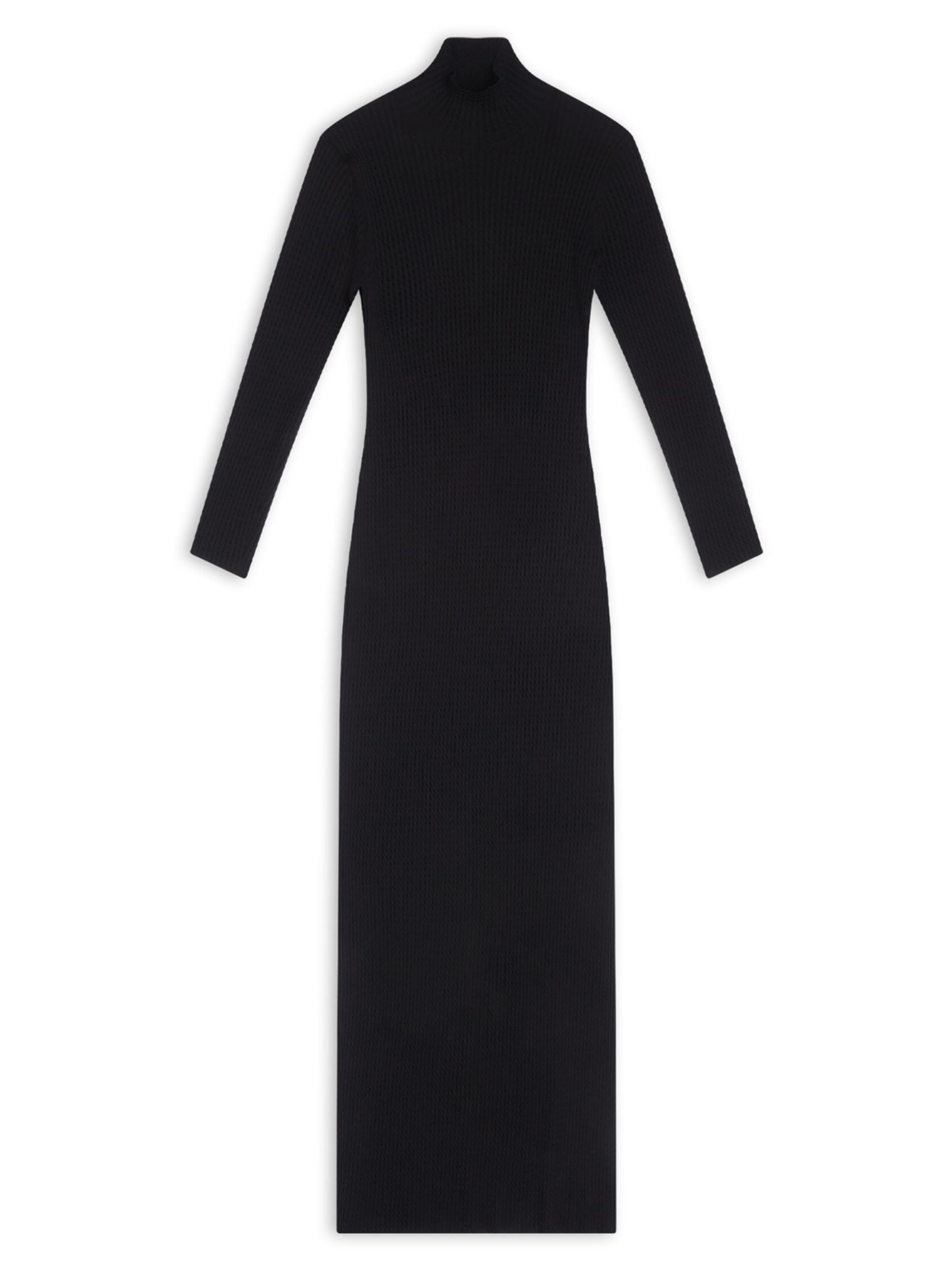 Balenciaga Women's Fitted Dress - Black