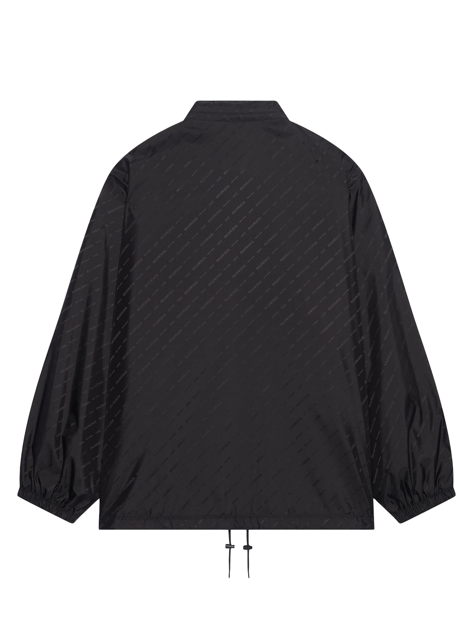 Balenciaga Allover Logo Rain Jacket | Saks Fifth Avenue