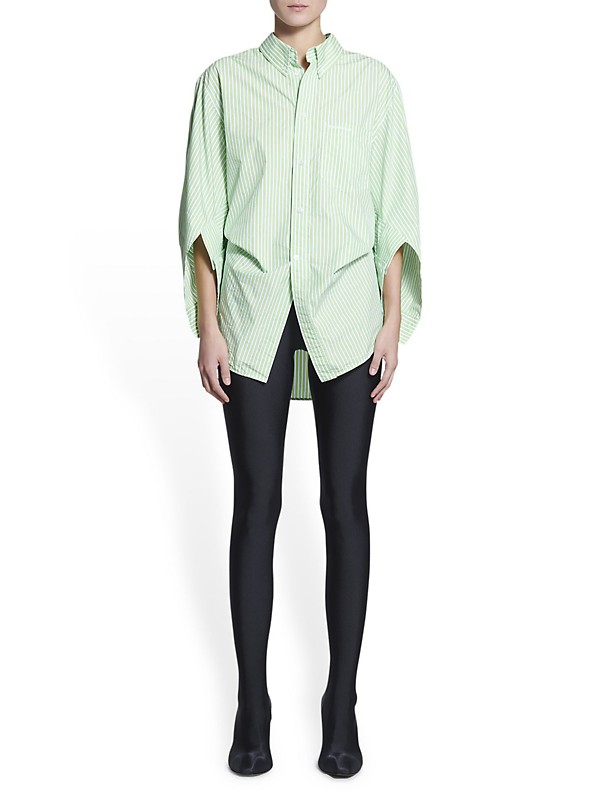 Shop Balenciaga BB Corp Swing Twisted Shirt | Saks Fifth Avenue Shop Balenciaga BB Corp Swing Twisted Shirt | Saks Fifth Avenue