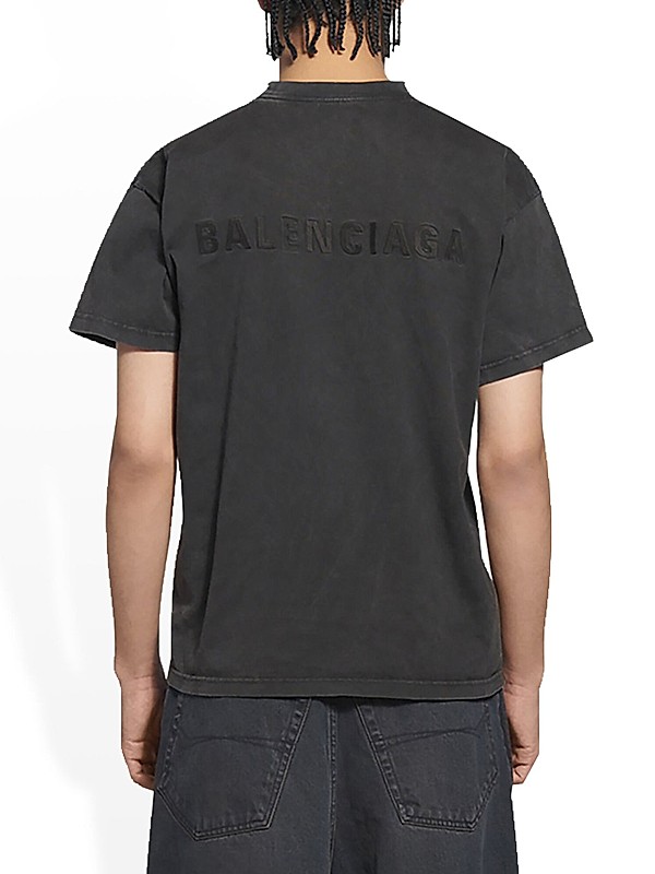 Shop Balenciaga Logo T-shirt Medium Fit | Saks Fifth Avenue Shop Balenciaga Logo T-shirt Medium Fit | Saks Fifth Avenue