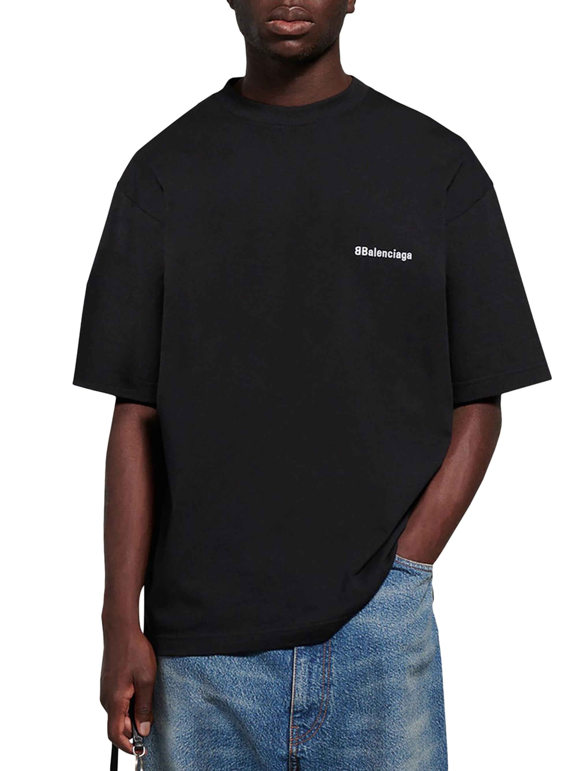Shop Balenciaga BB Corp T-Shirt Medium Fit | Saks Fifth Avenue