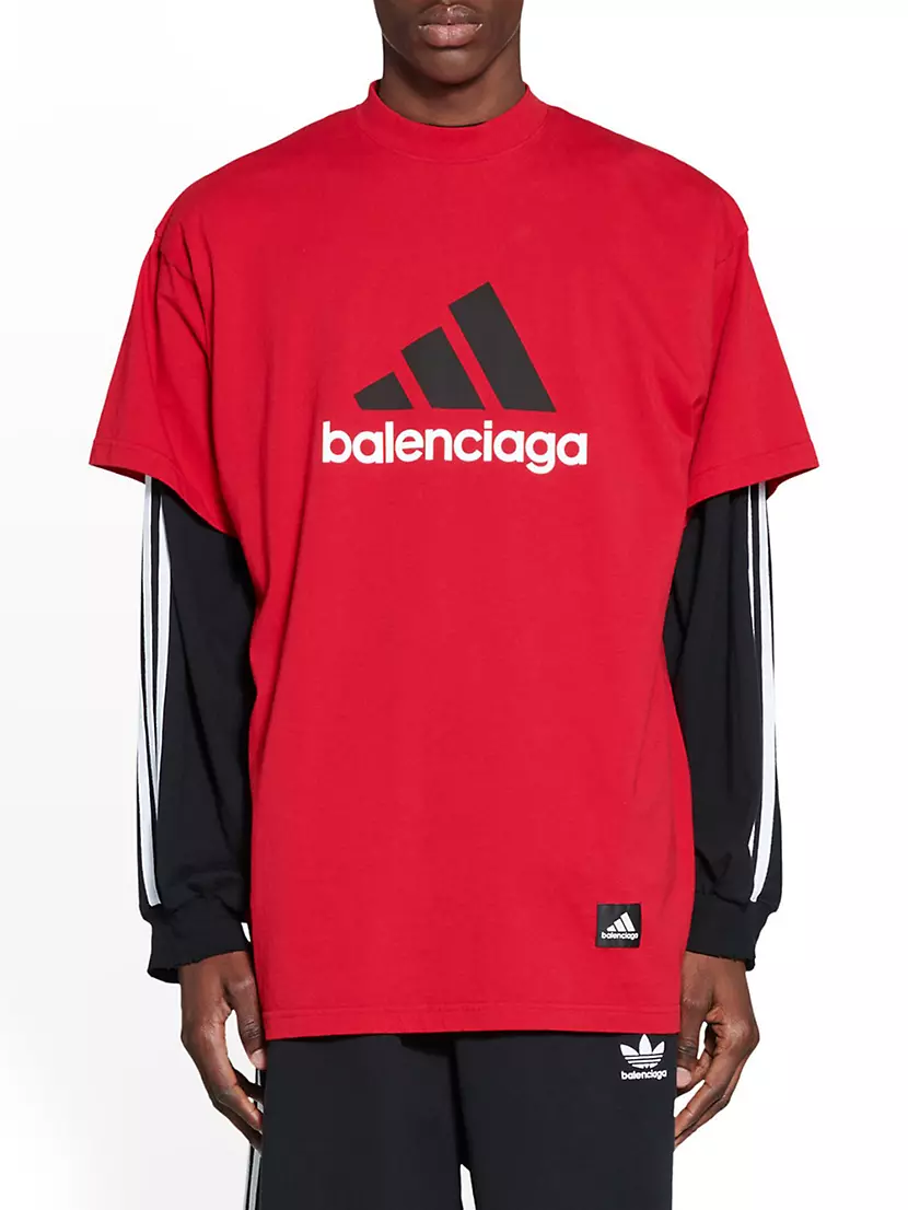 Shop Balenciaga Balenciaga / Adidas T-shirt Oversized | Saks Fifth