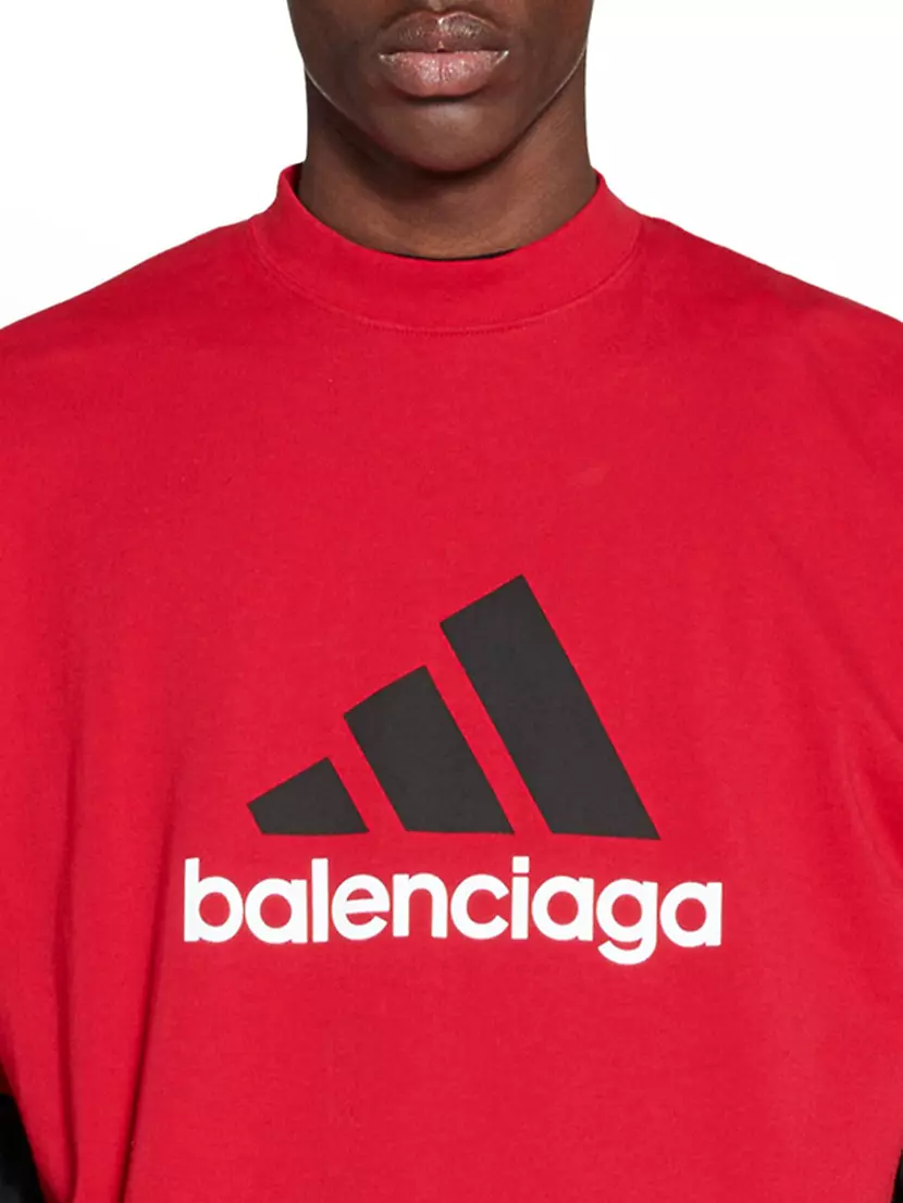 Shop Balenciaga Balenciaga / Adidas T-shirt Oversized | Saks Fifth 