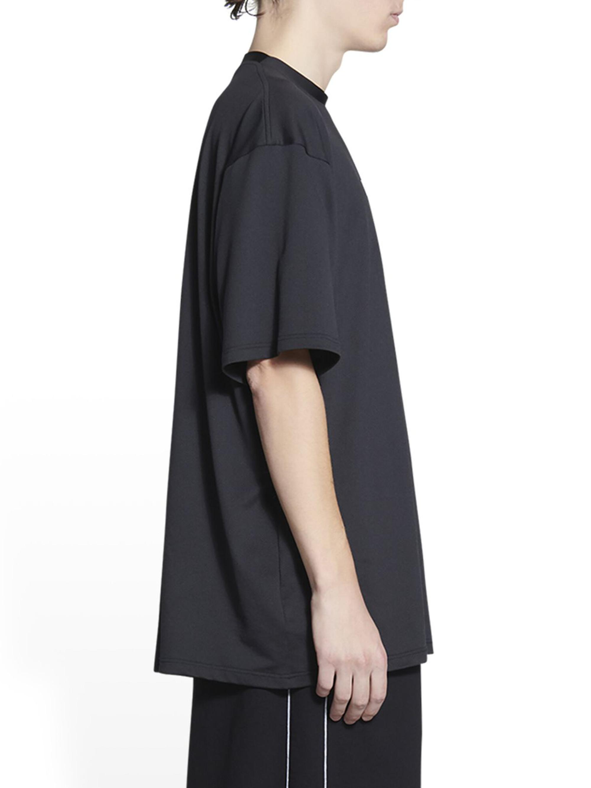 BALENCIAGA バレンシアガ Technical Mesh Swim T-Shirt メッシュ スイム クルーネック Tシャツ ホワイト 657027 4B8B5 0400018083948_BLACK?wid=600&