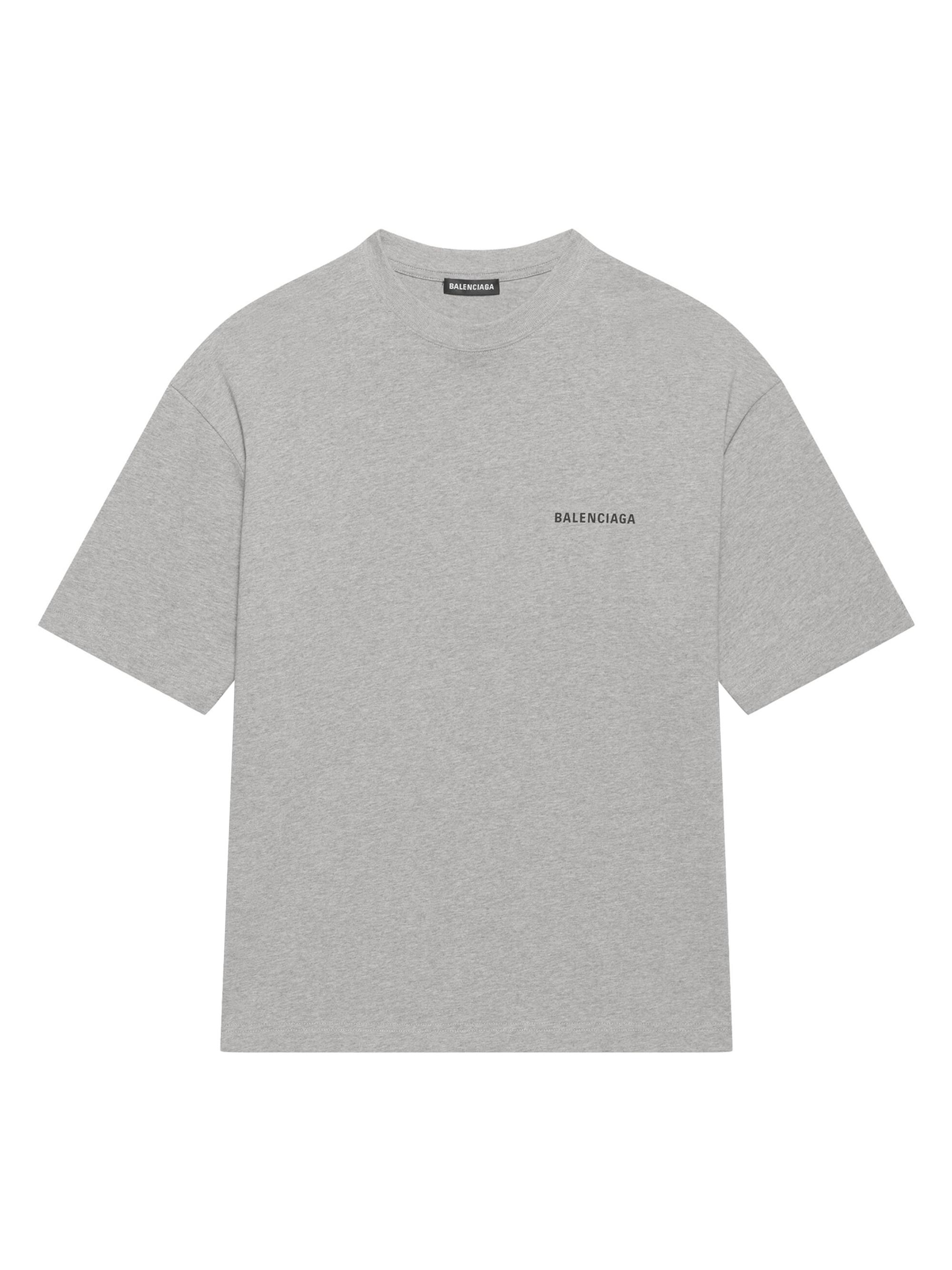 Balenciaga Small Fit T Shirt in Black