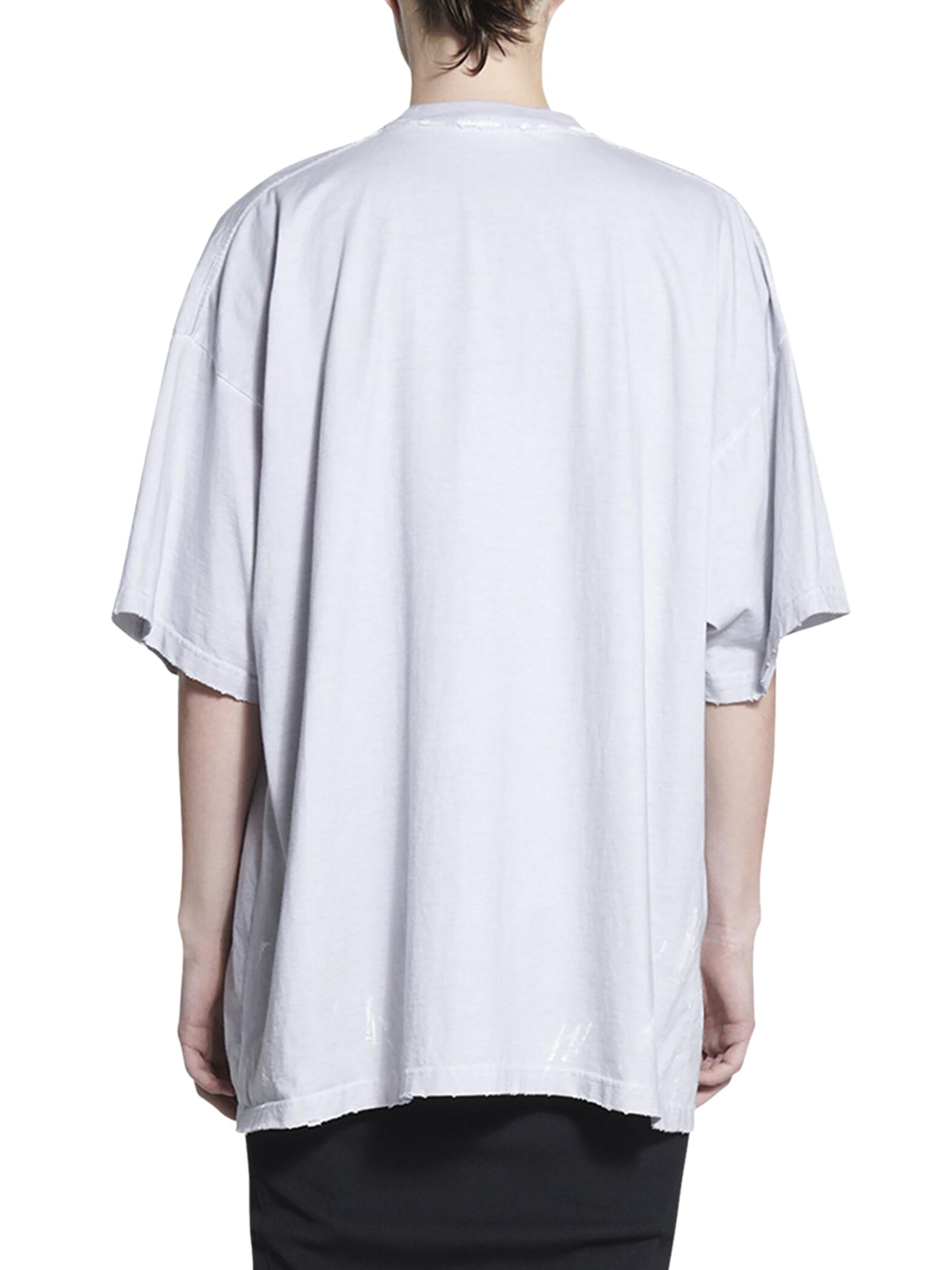 Balenciaga Metal Tshirt Oversized | Saks Fifth Avenue