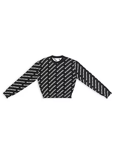 Mini All Over Logo Sweater