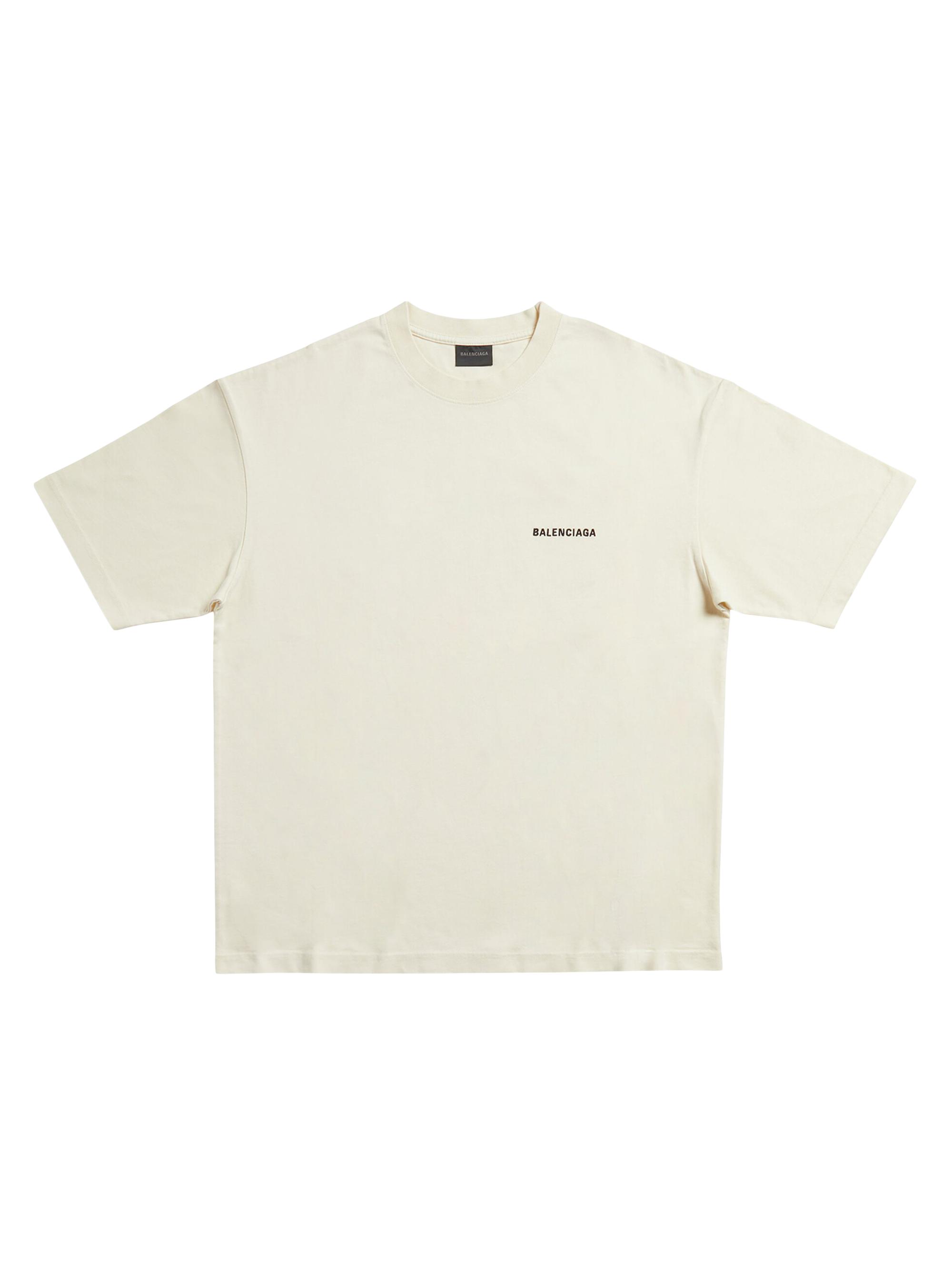 Balenciaga Pierced Oversized T-Shirt | Saks Fifth Avenue