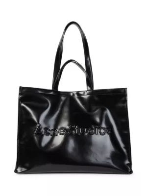 Shop Acne Studios Logo Shopper Tote Bag | Saks Fifth Avenue