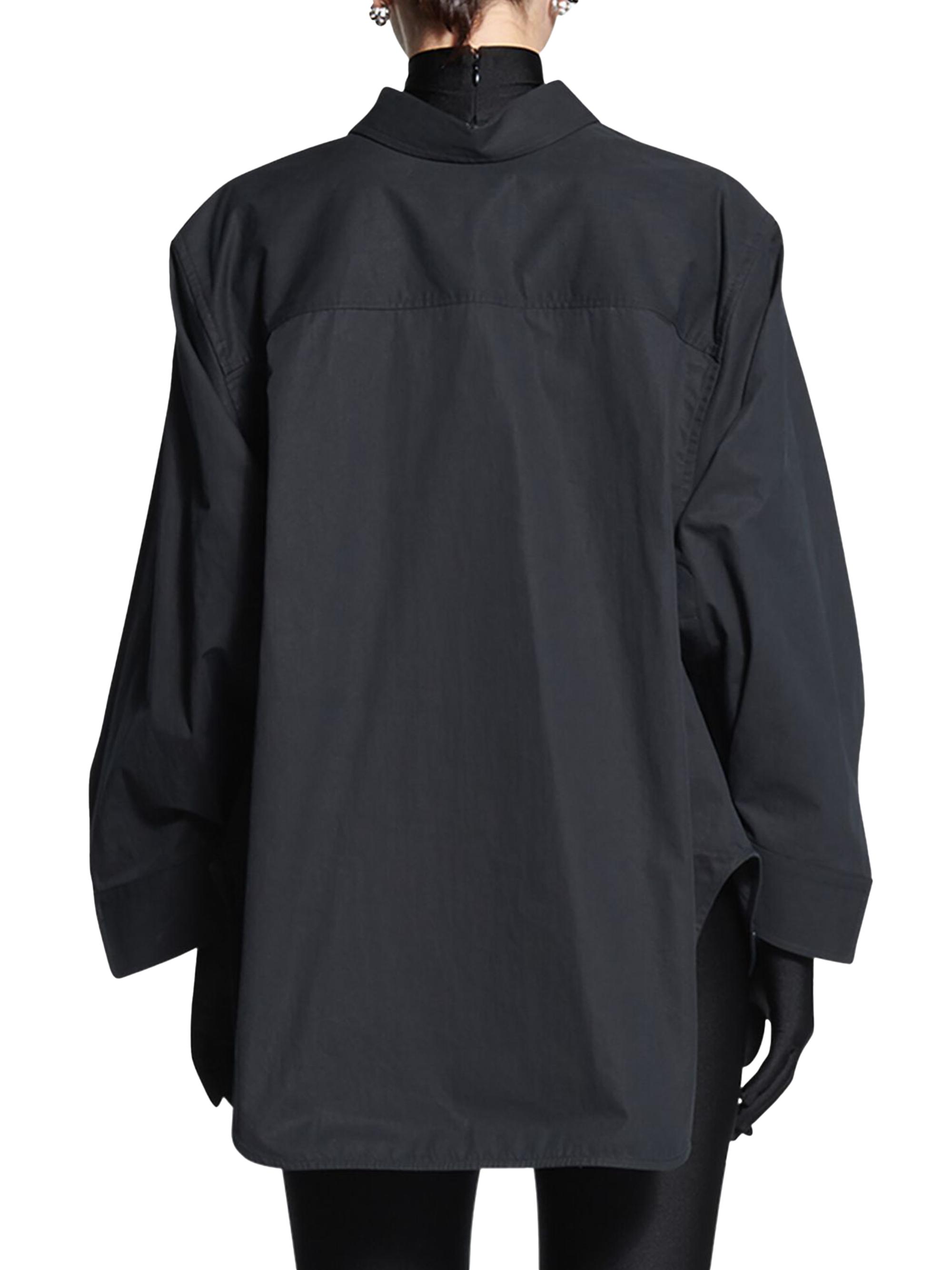 Balenciaga BB Corp Swing Twisted Shirt | Saks Fifth Avenue