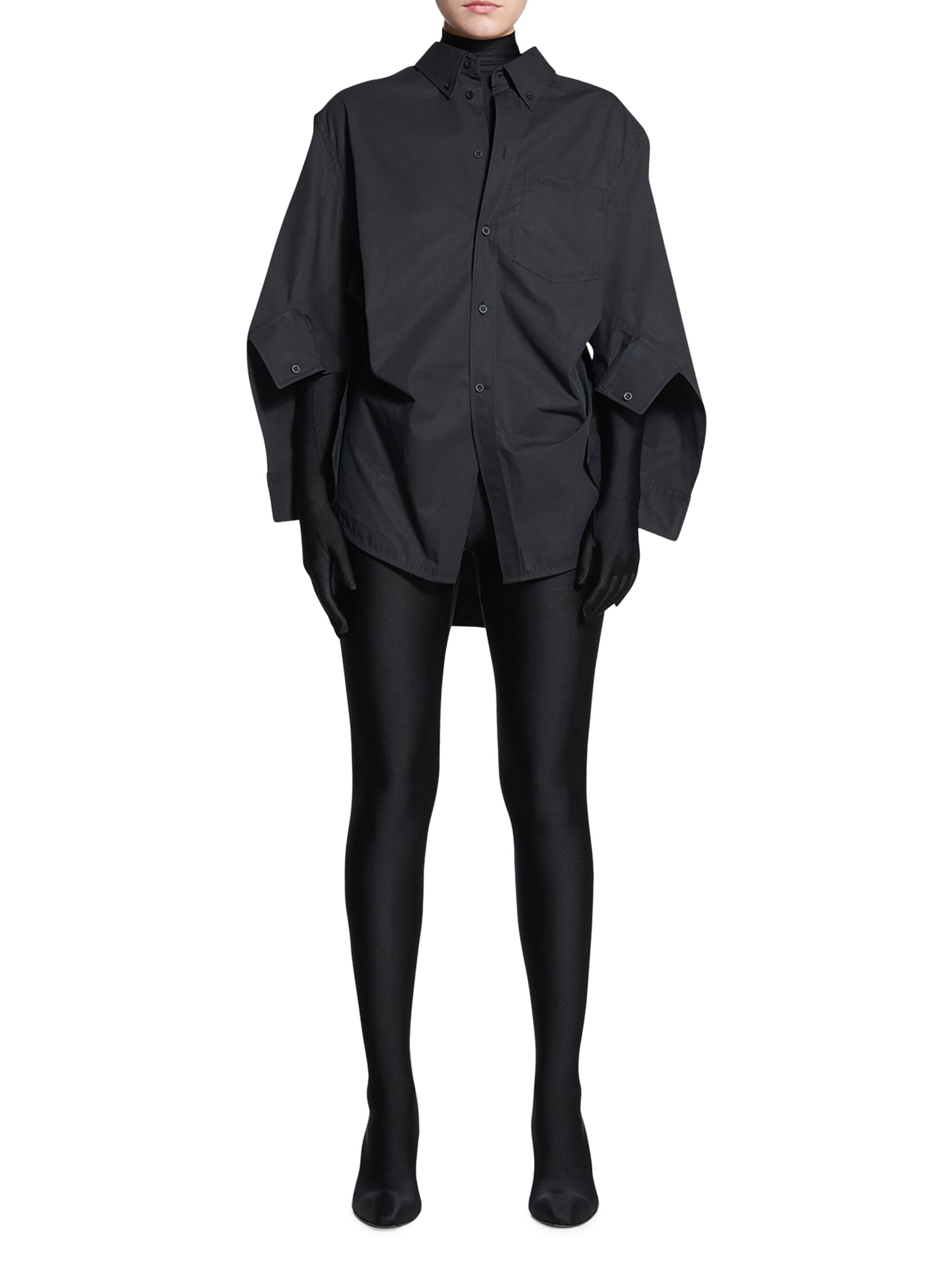 Balenciaga BB Corp Swing Twisted Shirt | Saks Fifth Avenue