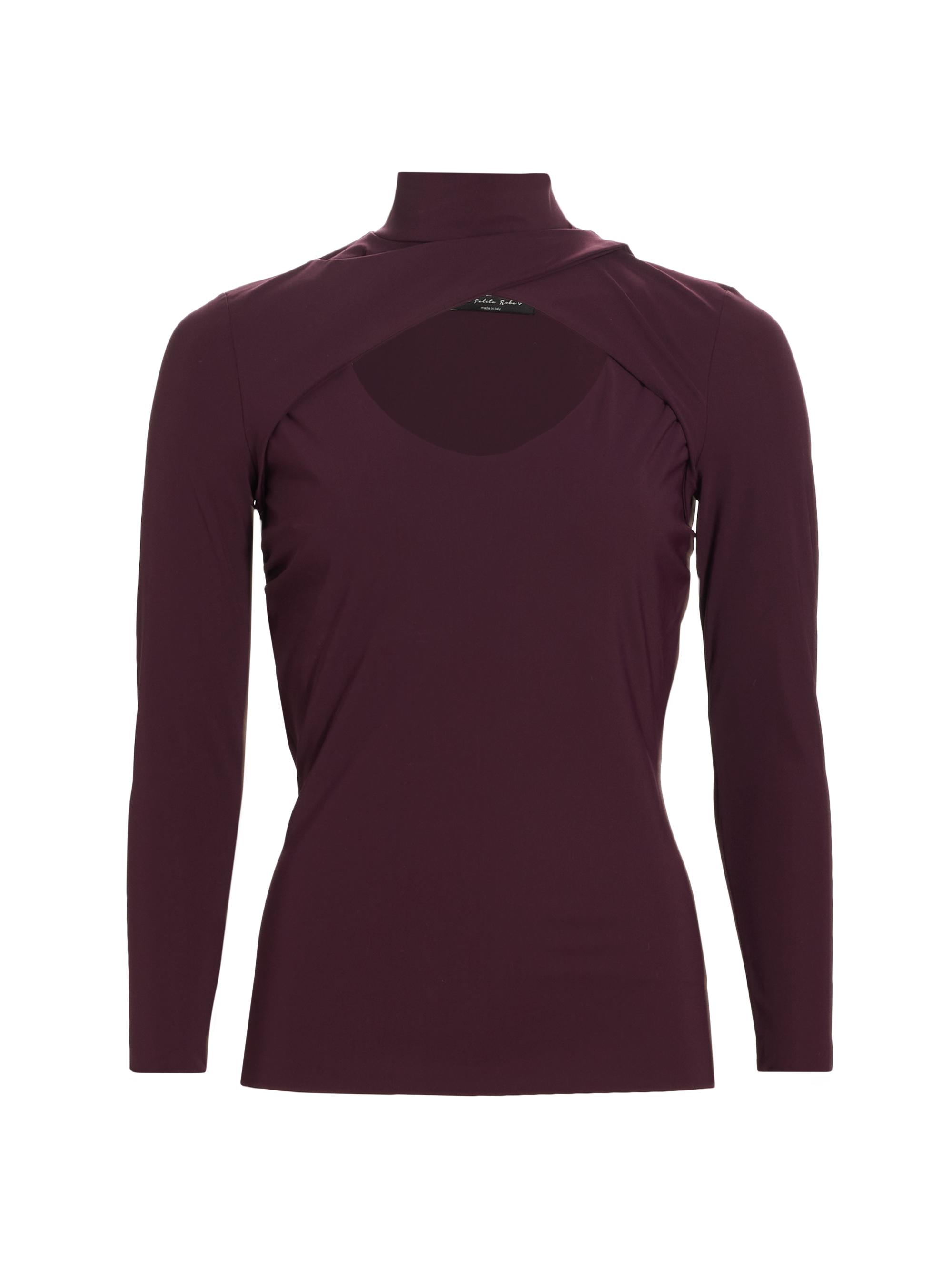 Chiara Boni La Petite Robe Women's Manique Cutout Mockneck Top - White