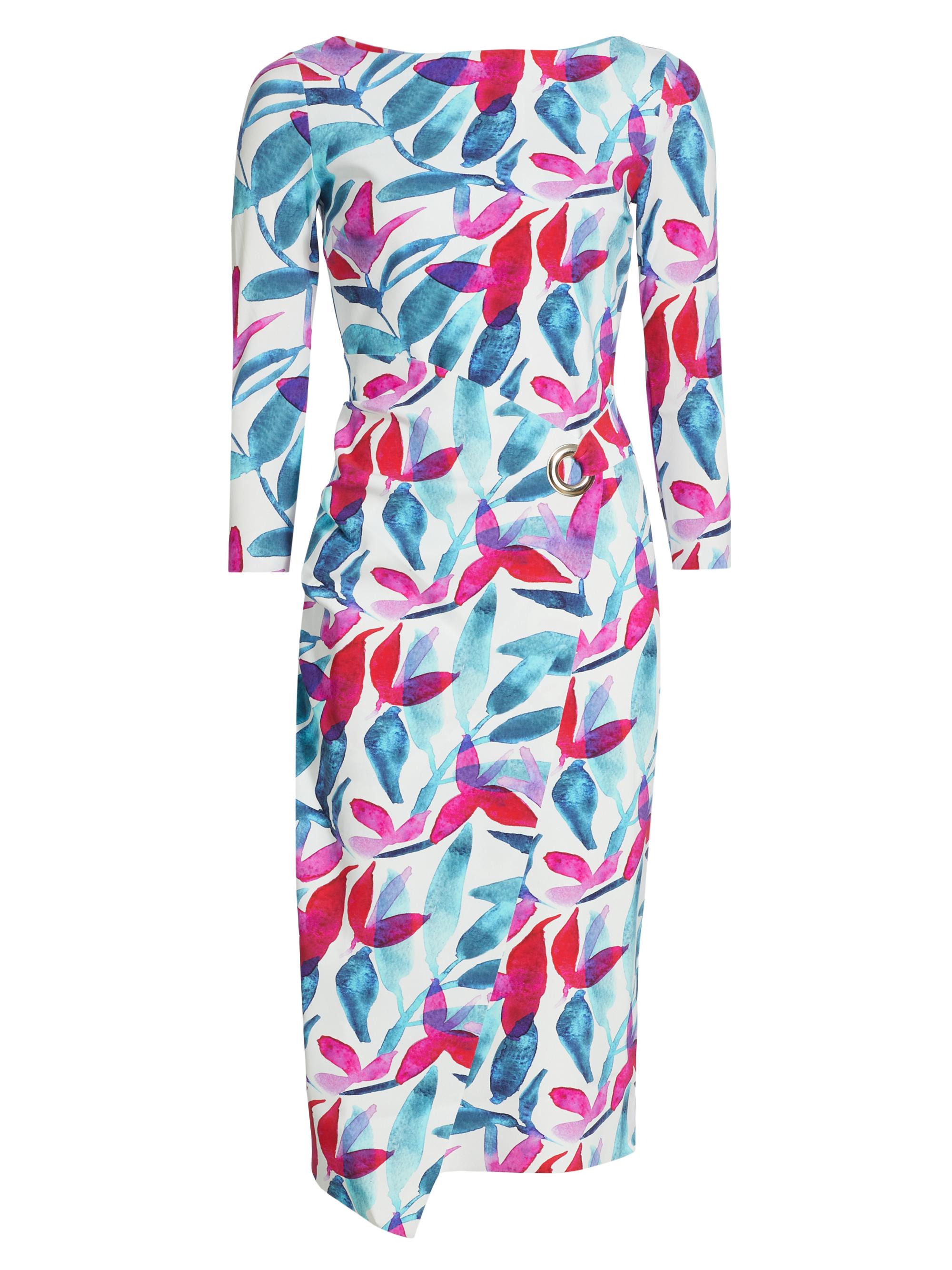 Chiara Boni La Petite Robe Women's Zelie Floral Wrap Dress - Flower Shadow