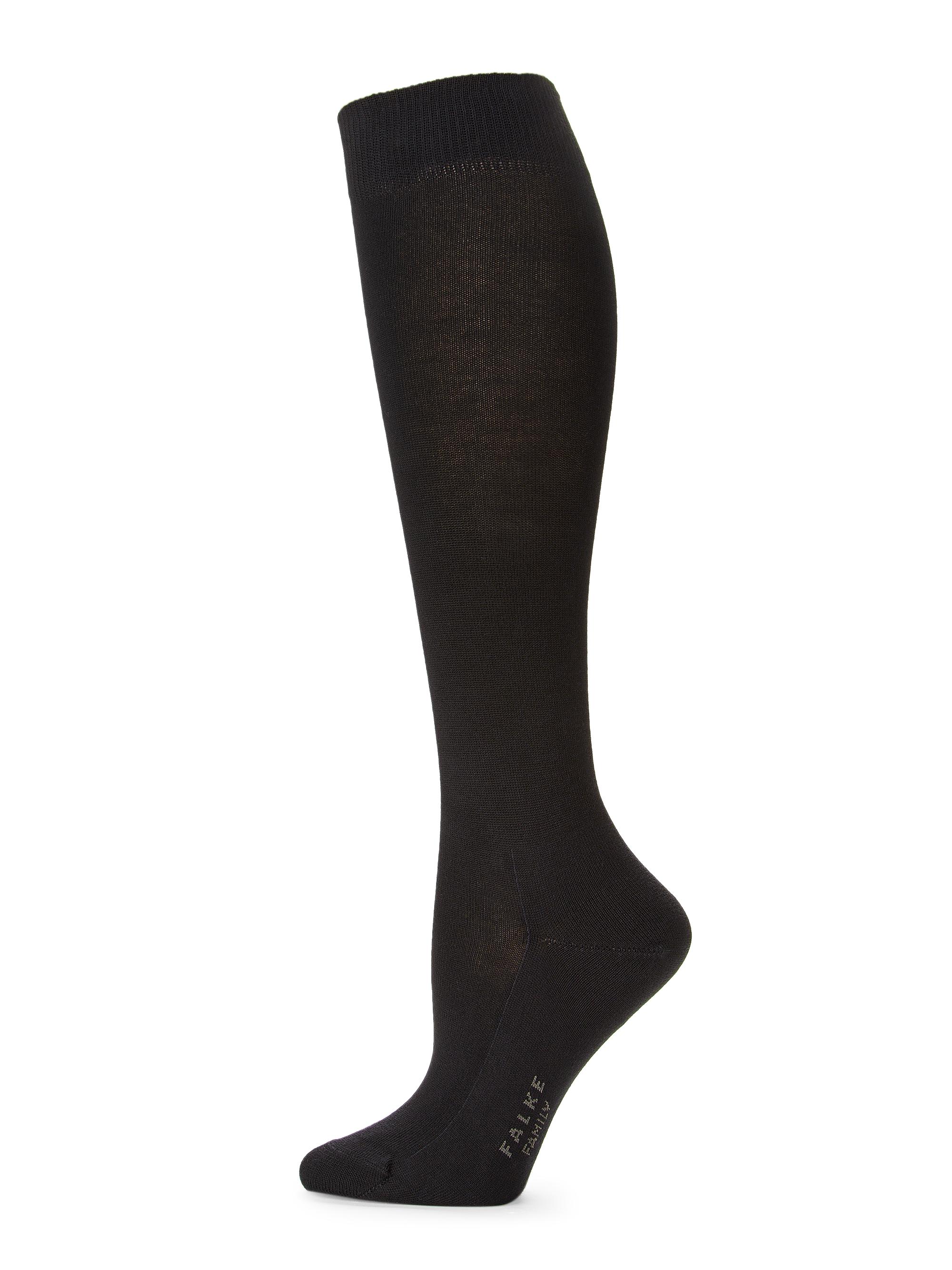 Falke Women's Family Cotton Knee-High Socks - Oxford