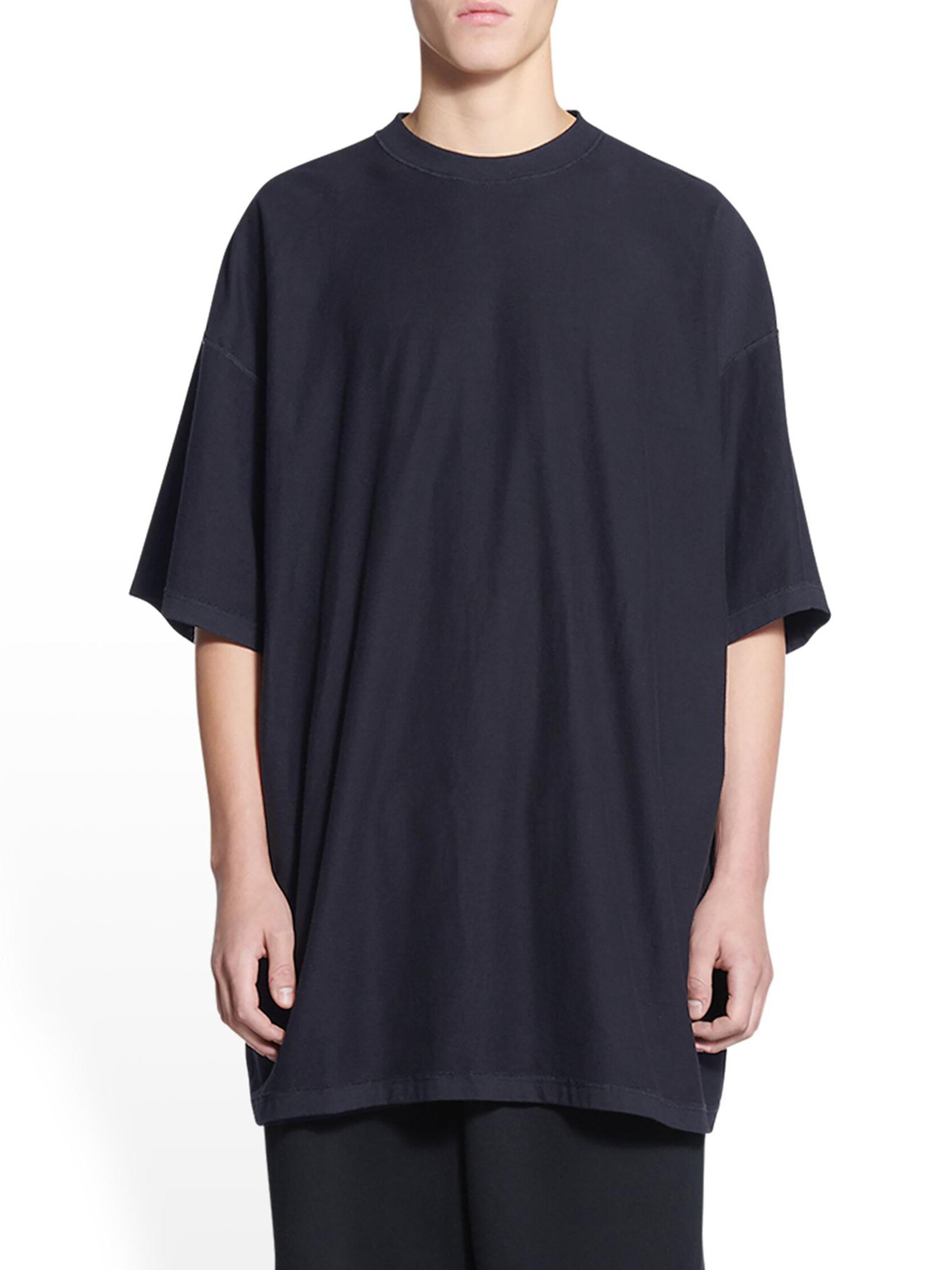 Shop Balenciaga Balenciaga Tab T-shirt Oversized | Saks Fifth Avenue