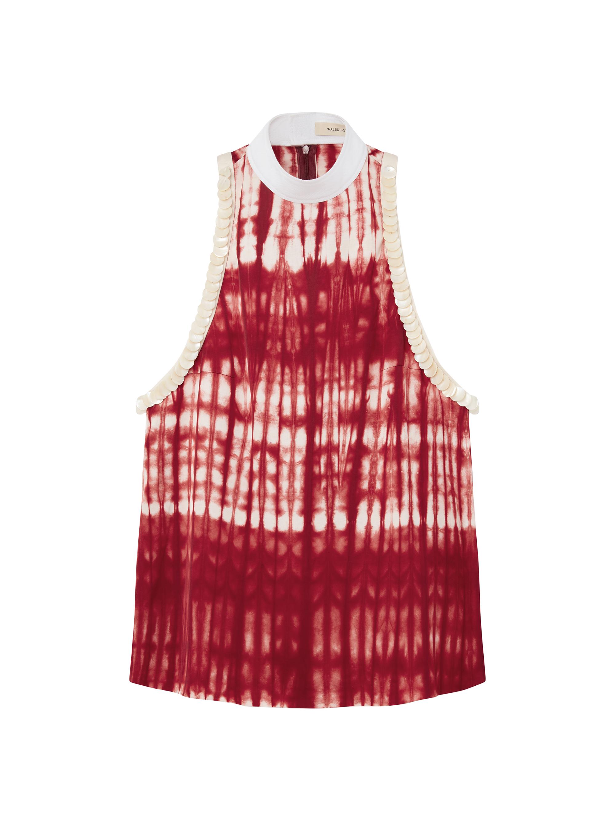 Wales Bonner Women's Cheri Tie-Dye Top - Red