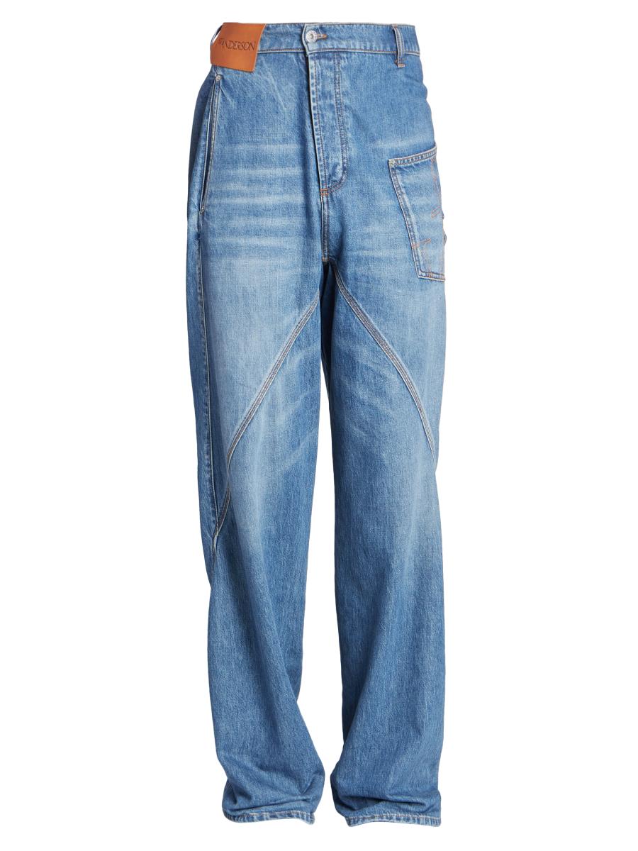 【関税込み】JW Anderson ブラウン Twisted Workwear ジーンズ Brown Twisted Workwear Jeans by JW Anderson on Sale