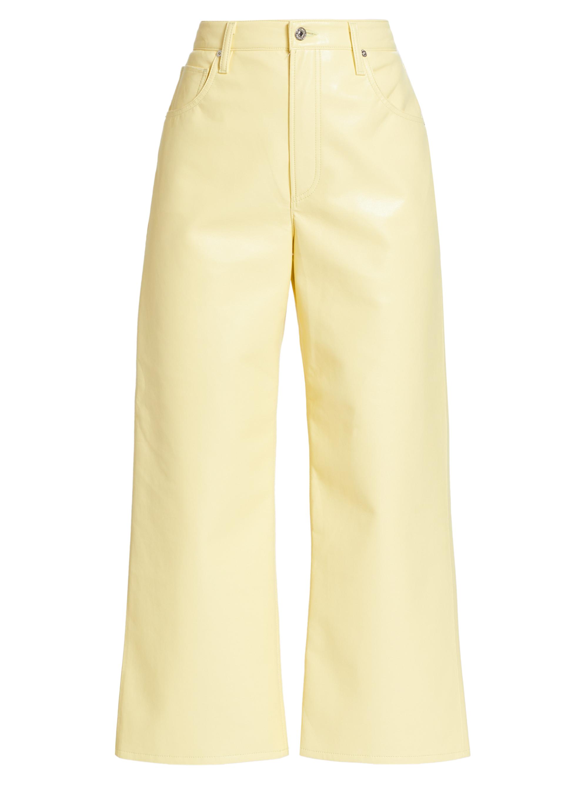 Citizens of Humanity Leather Gaucho Pants | Saks Fifth Avenue