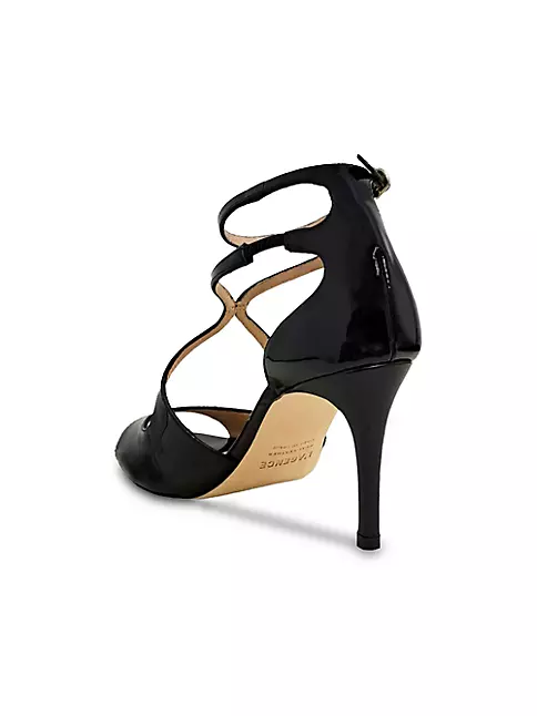 Madeleine patent leather heels