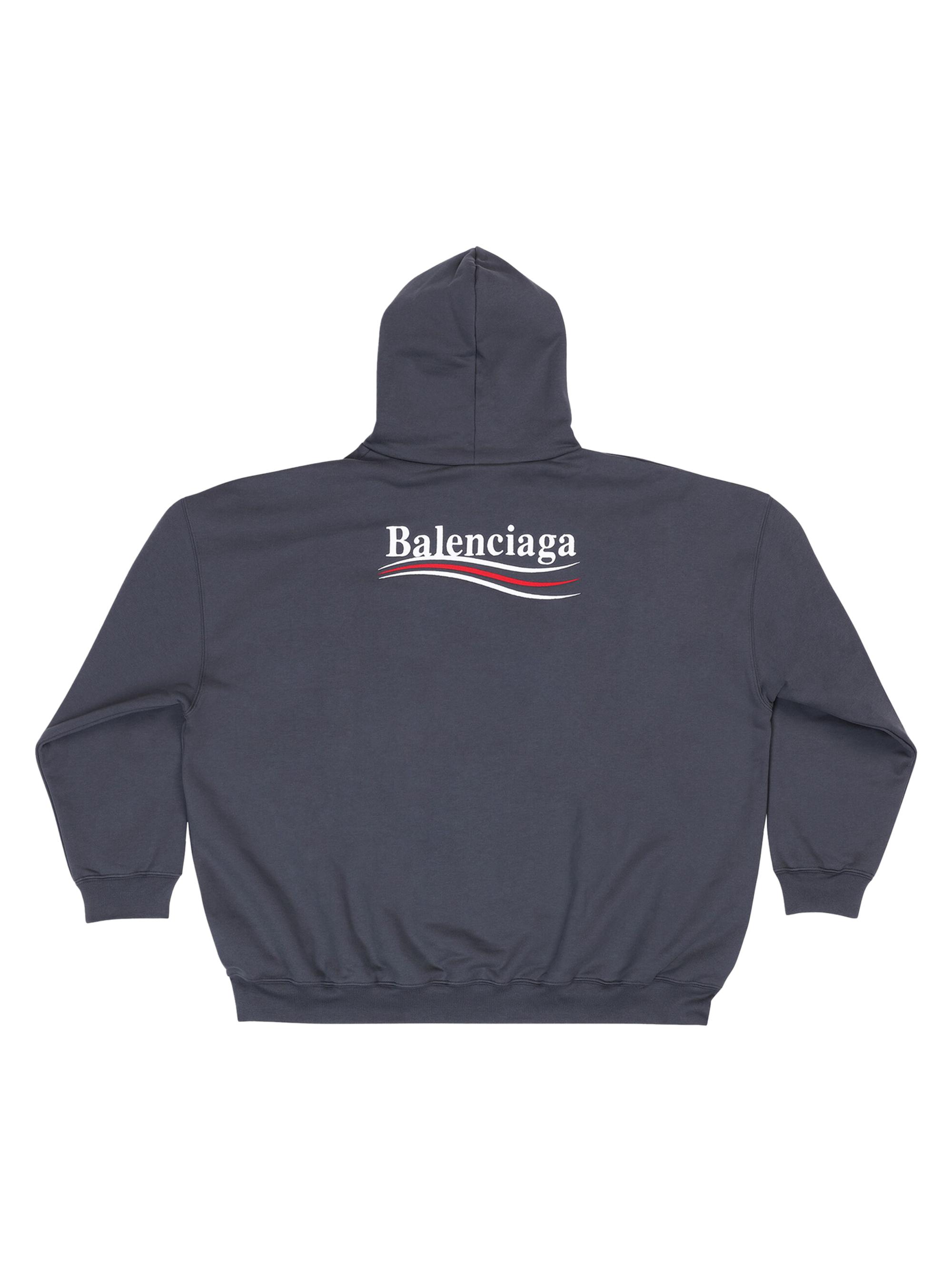 Shop Balenciaga Political Campaign Hoodie Large Fit | Saks Fifth 
