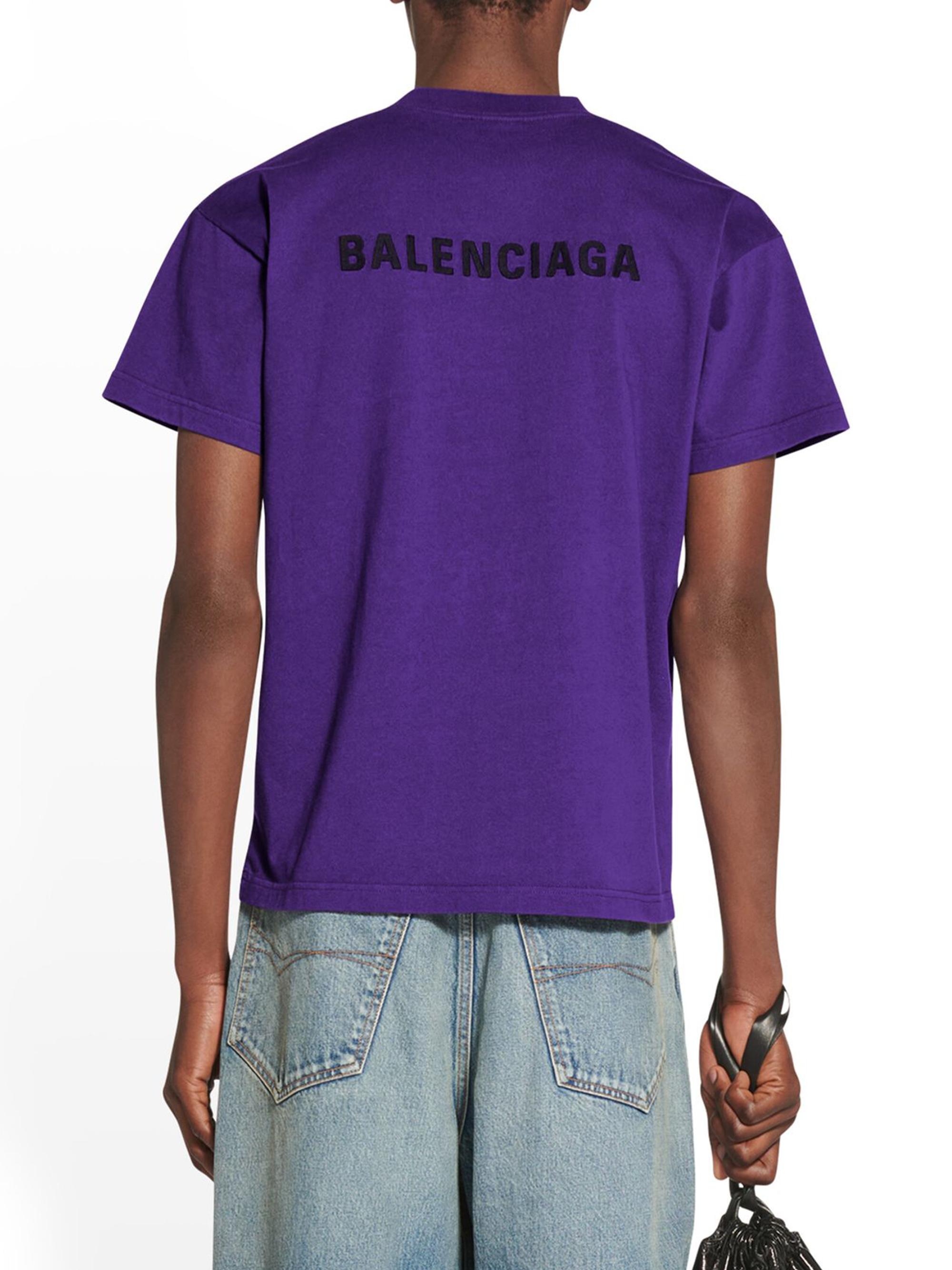 Balenciaga Balenciaga Back T-shirt Medium Fit | Saks Fifth Avenue