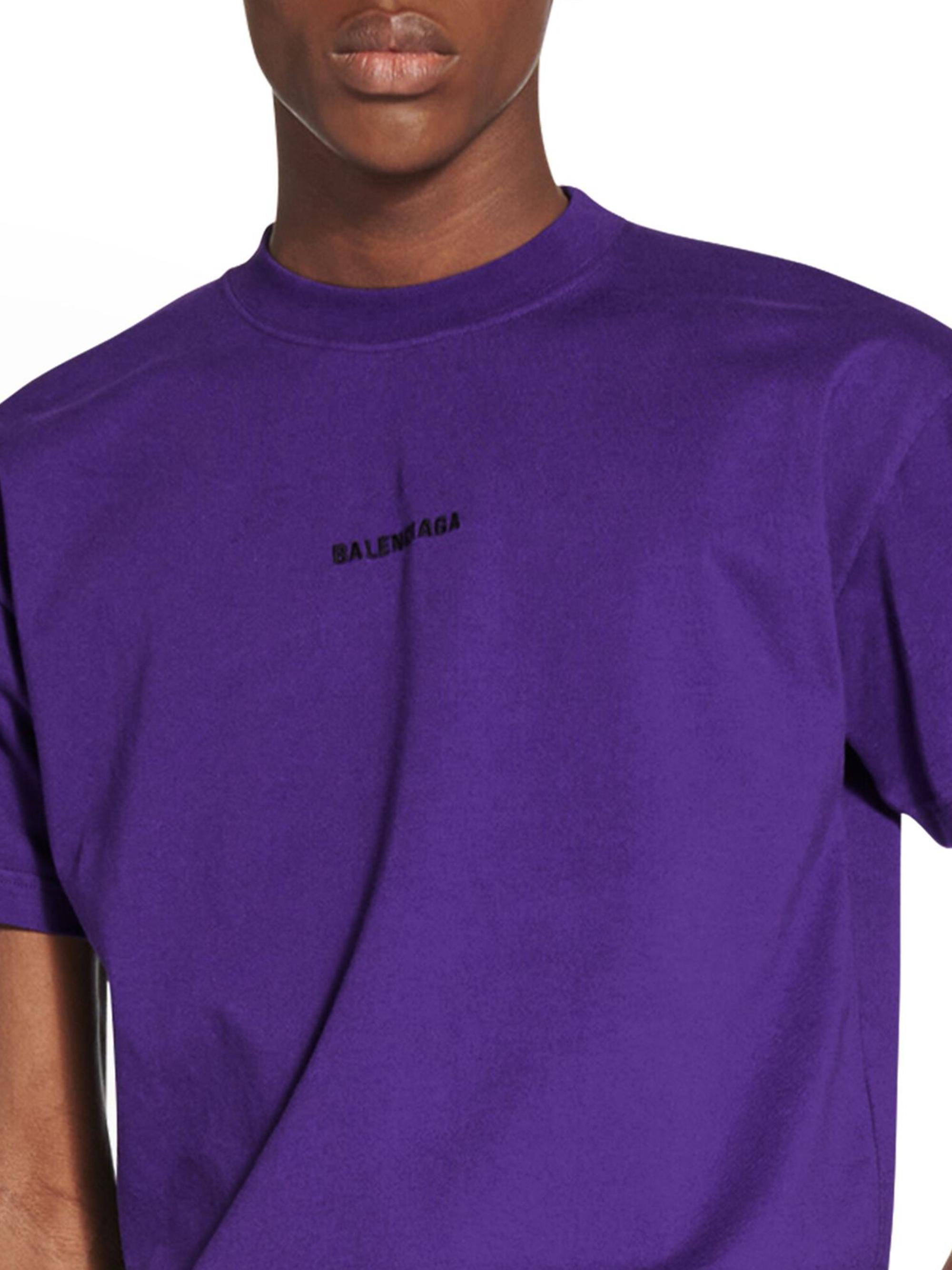 Balenciaga Balenciaga Back T-shirt Medium Fit | Saks Fifth Avenue