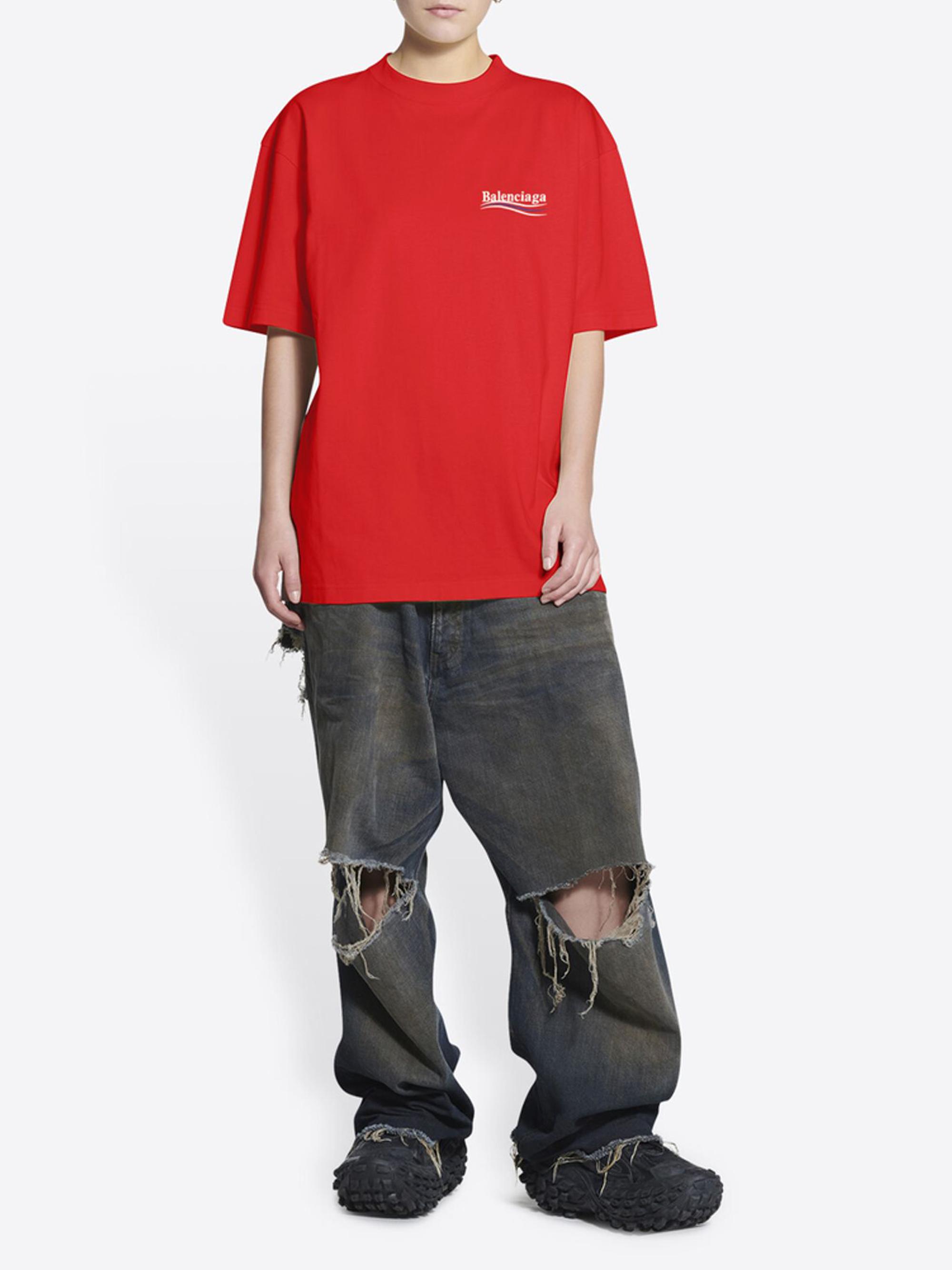 Balenciaga Political Campaign T-Shirt Large Fit | Saks Fifth Avenue