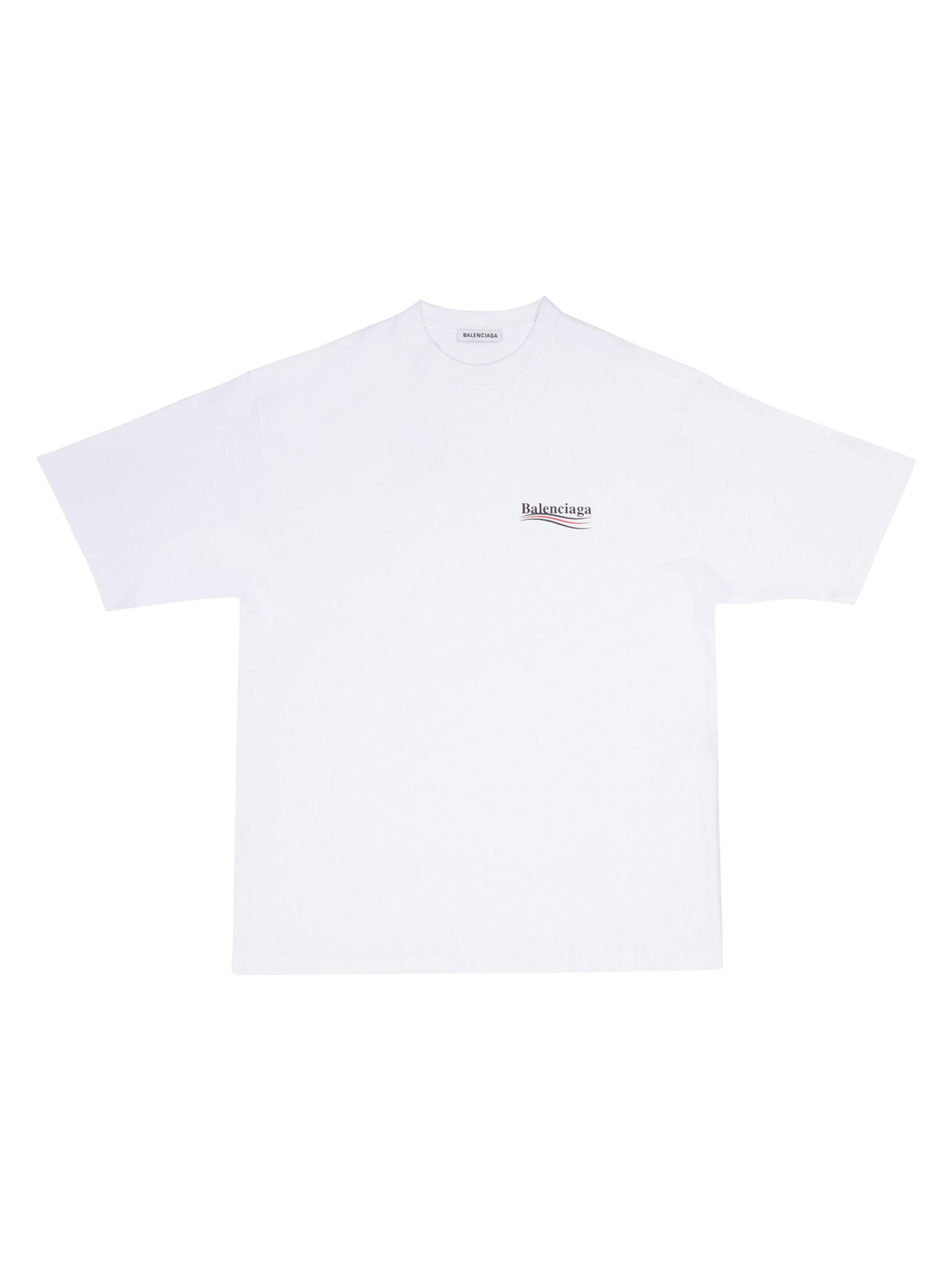 Shop Balenciaga Political Campaign T-shirt Large Fit | Saks Fifth 