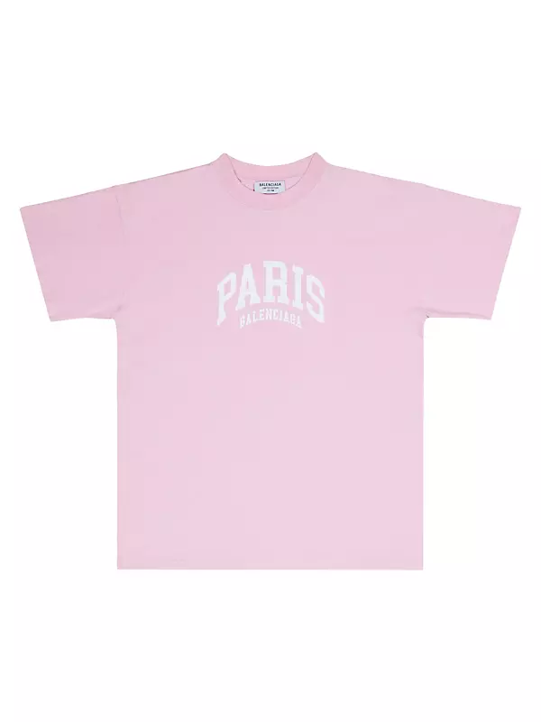 Shop Balenciaga Cities Paris T-shirt Medium Fit | Saks Fifth Avenue