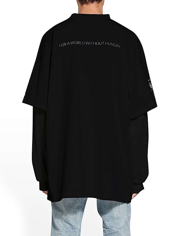 Shop Balenciaga WFP Double Sleeves T-shirt | Saks Fifth Avenue Shop Balenciaga WFP Double Sleeves T-shirt | Saks Fifth Avenue