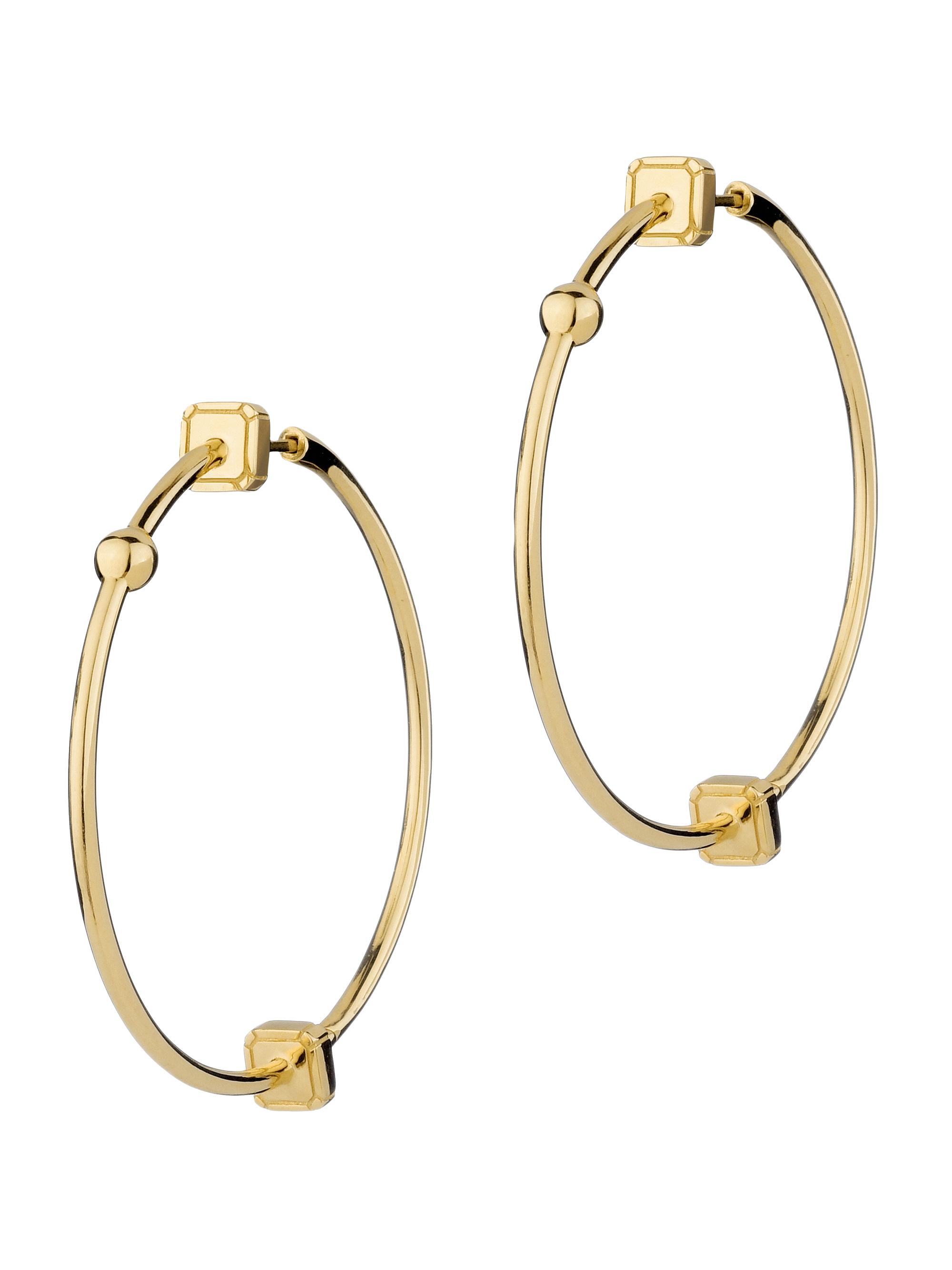Eéra Women's Maga Circe Ninety 18K Gold Hoops - Yellow Gold