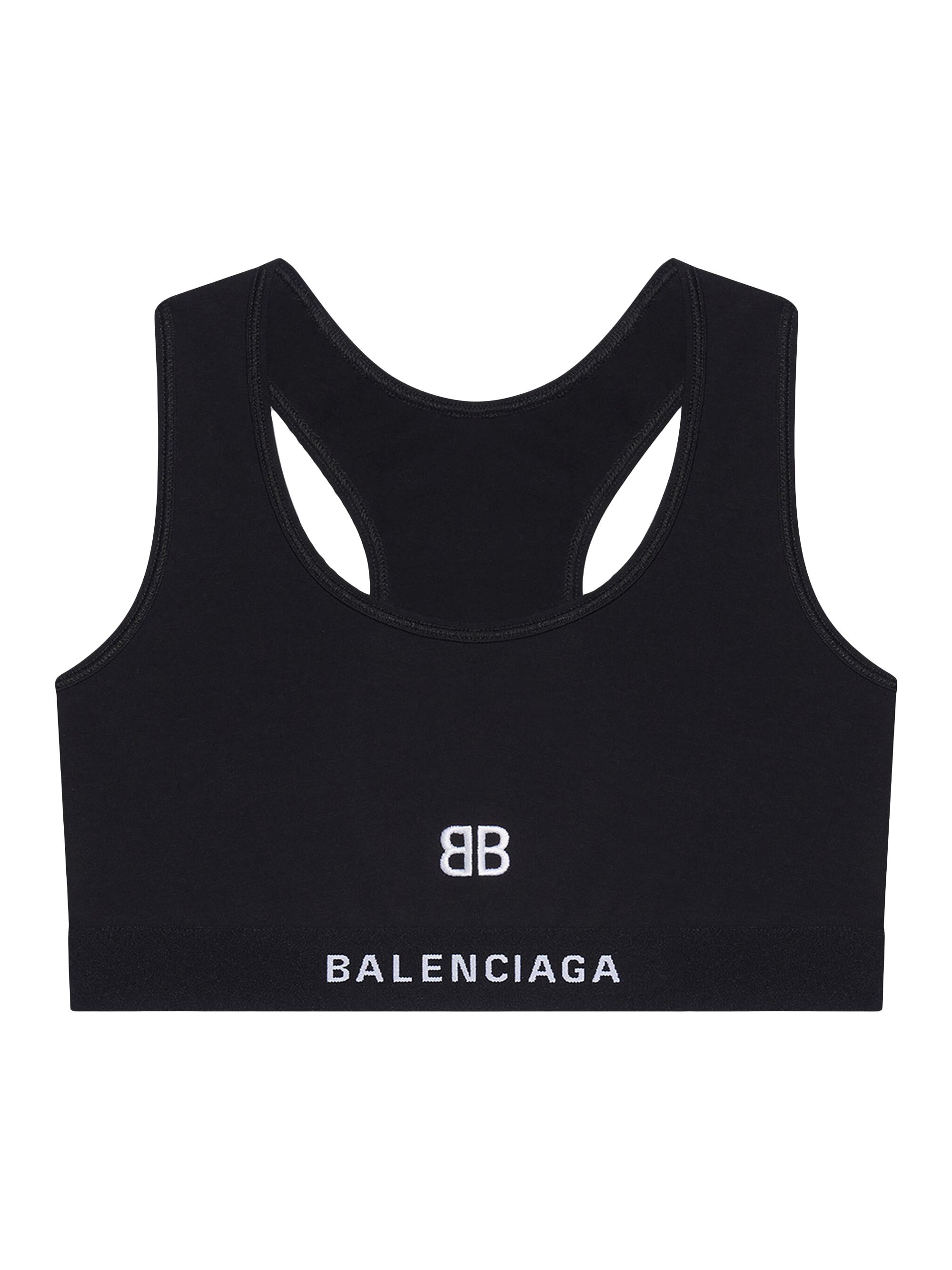 Balenciaga Women's Sports Bra - Black
