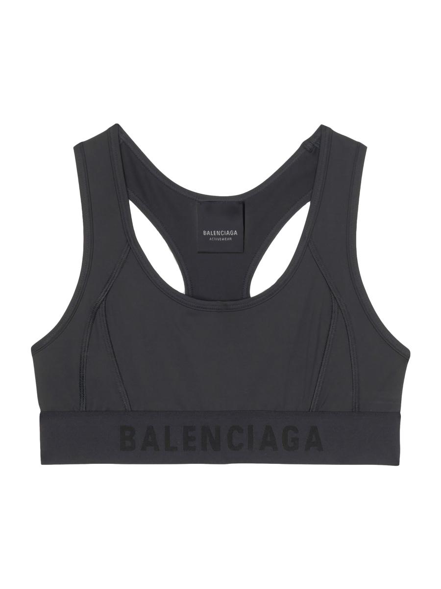 Balenciaga 3b Sports Icon Athletic Sports Bra | Saks Fifth Avenue