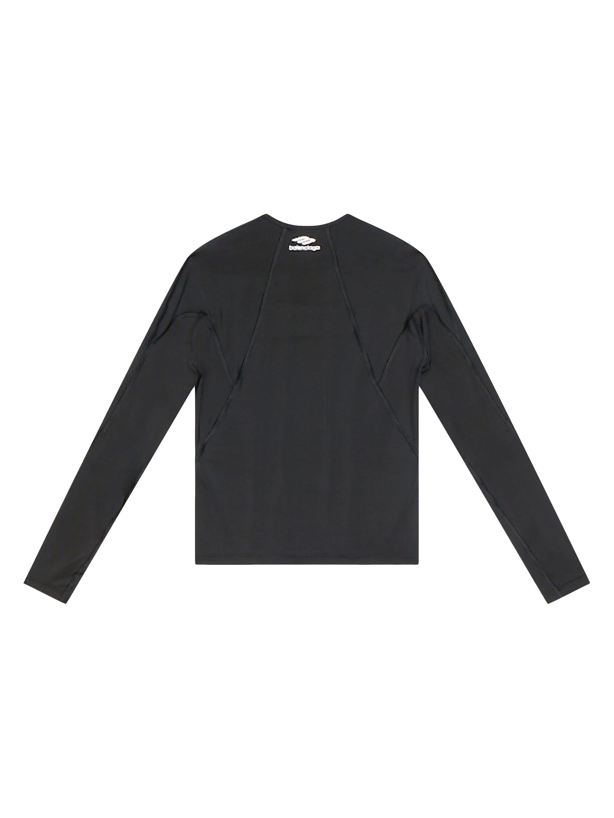Balenciaga 3B Sports Icon Fitted Long Sleeve Top | Saks Fifth Avenue