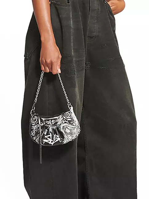 Balenciaga Mini Le Cagole Chain-Strap Shoulder Bag