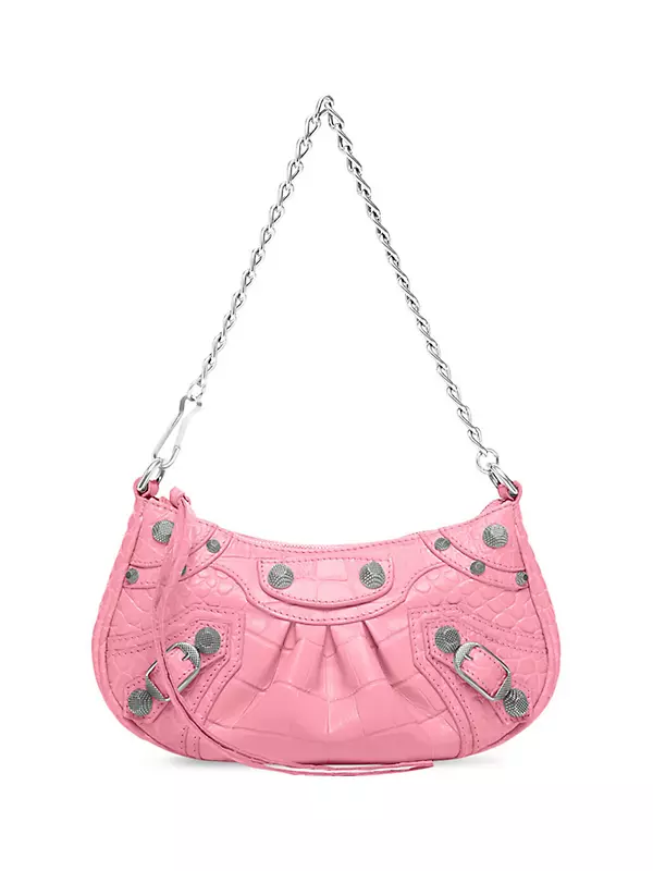 Balenciaga - Le Cagole Mini Bag with Chain, Women , Pink