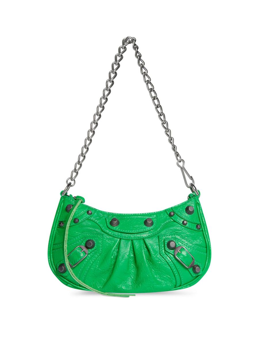 【BALENCIAGA】 le Cagole ミニバッグ チェーン付き☆直営店買付 Balenciaga Le Cagole Mini Bag with Chain | Neiman Marcus